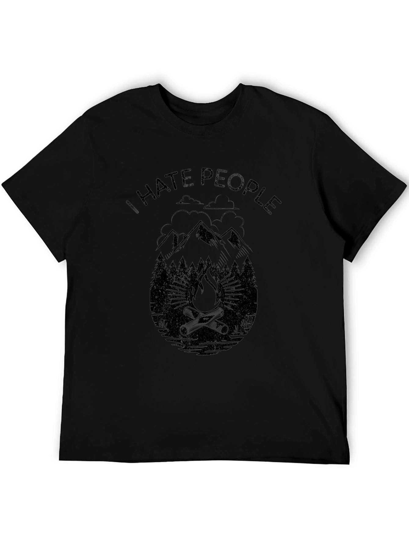 I Hate People Camping Graphic T-Shirt