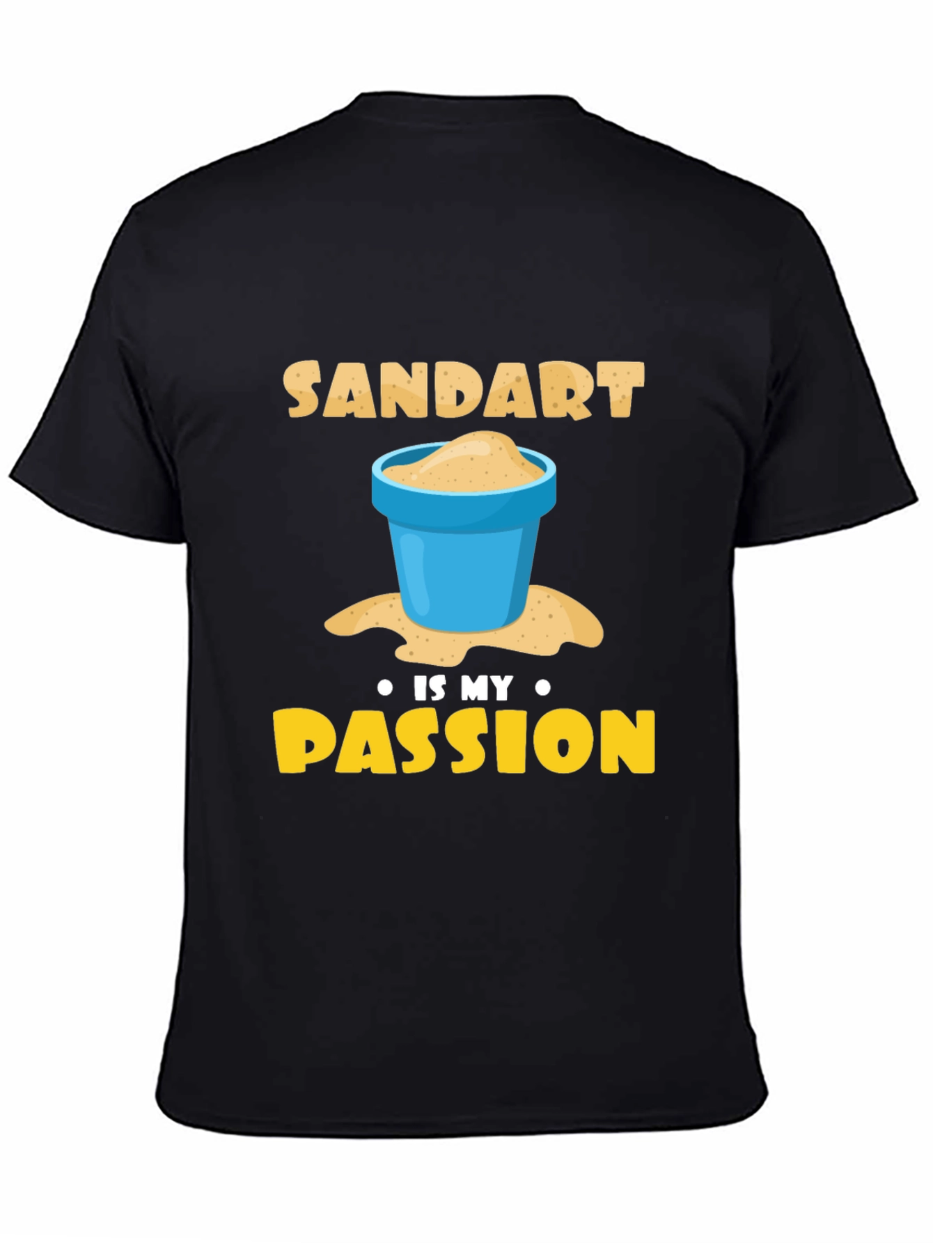 Sand Art Passion T-Shirt | Playful Graphic Tee