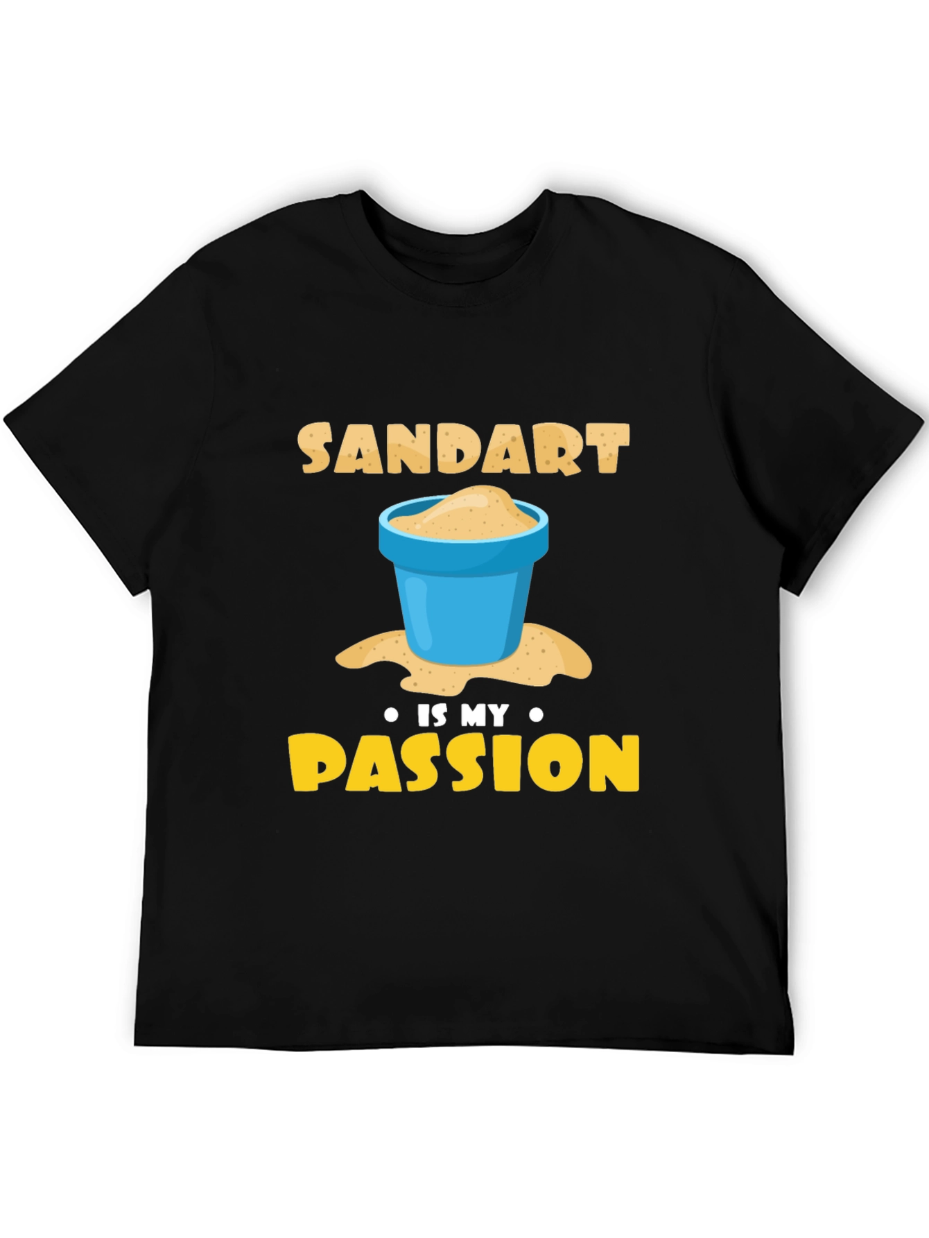 Sand Art Passion T-Shirt | Playful Graphic Tee