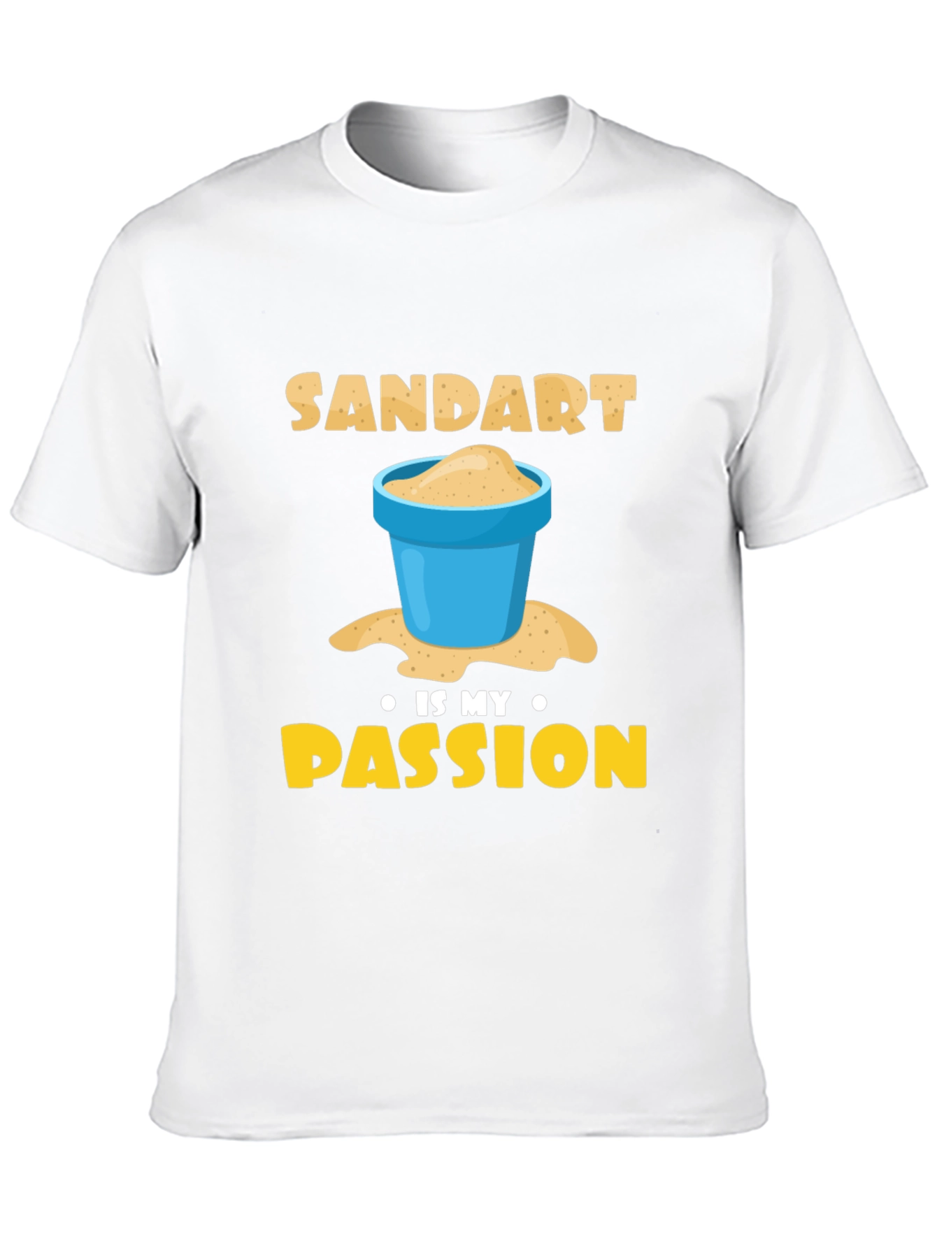 Sand Art Passion T-Shirt | Playful Graphic Tee
