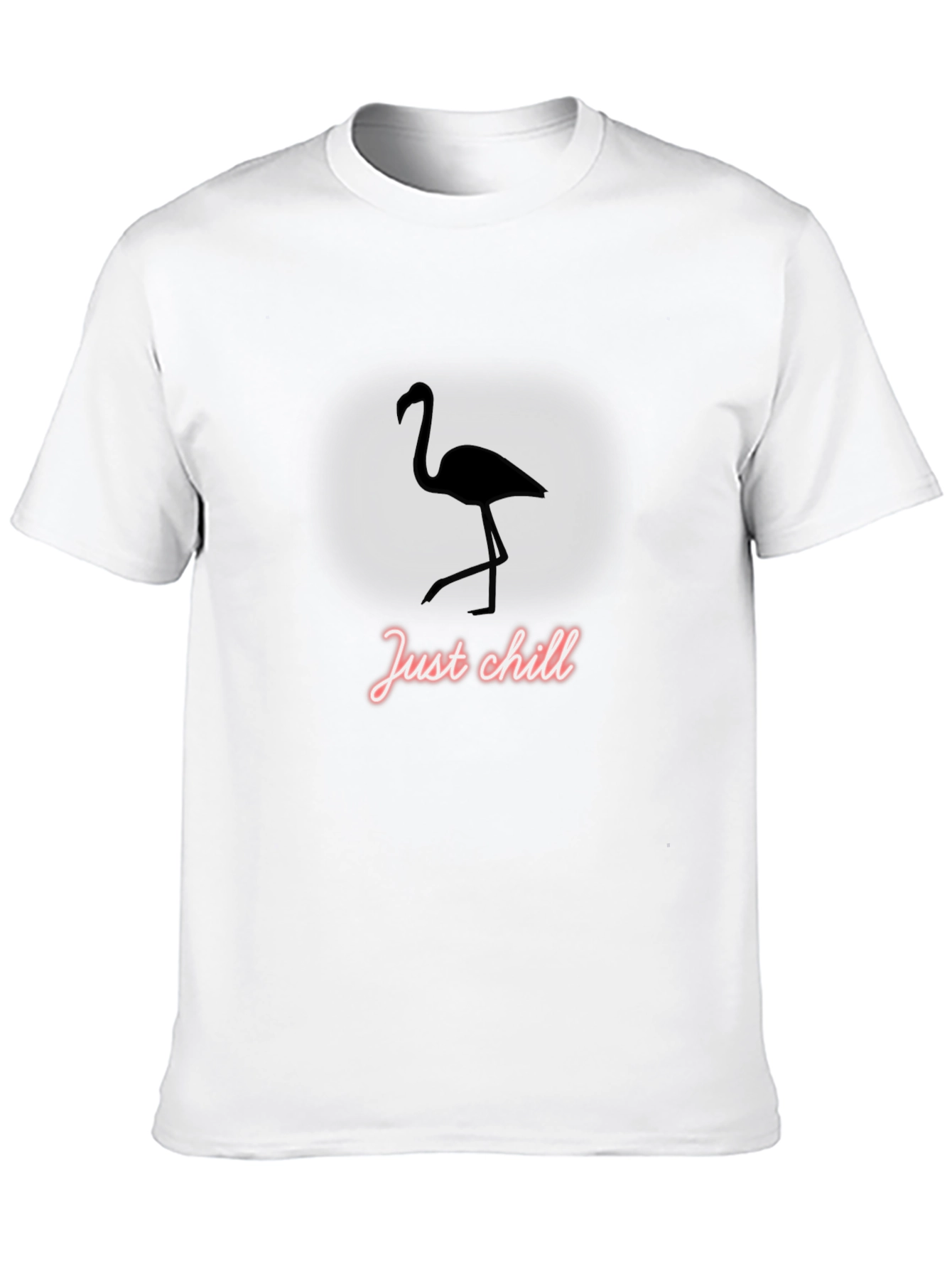 Just Chill Flamingo T-Shirt - Relaxed Style