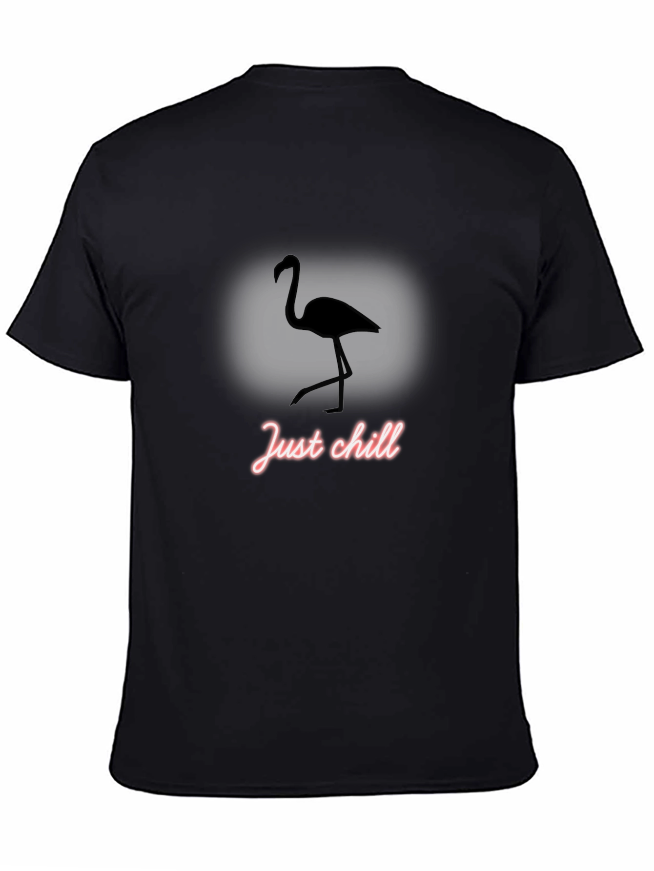 Just Chill Flamingo T-Shirt - Relaxed Style