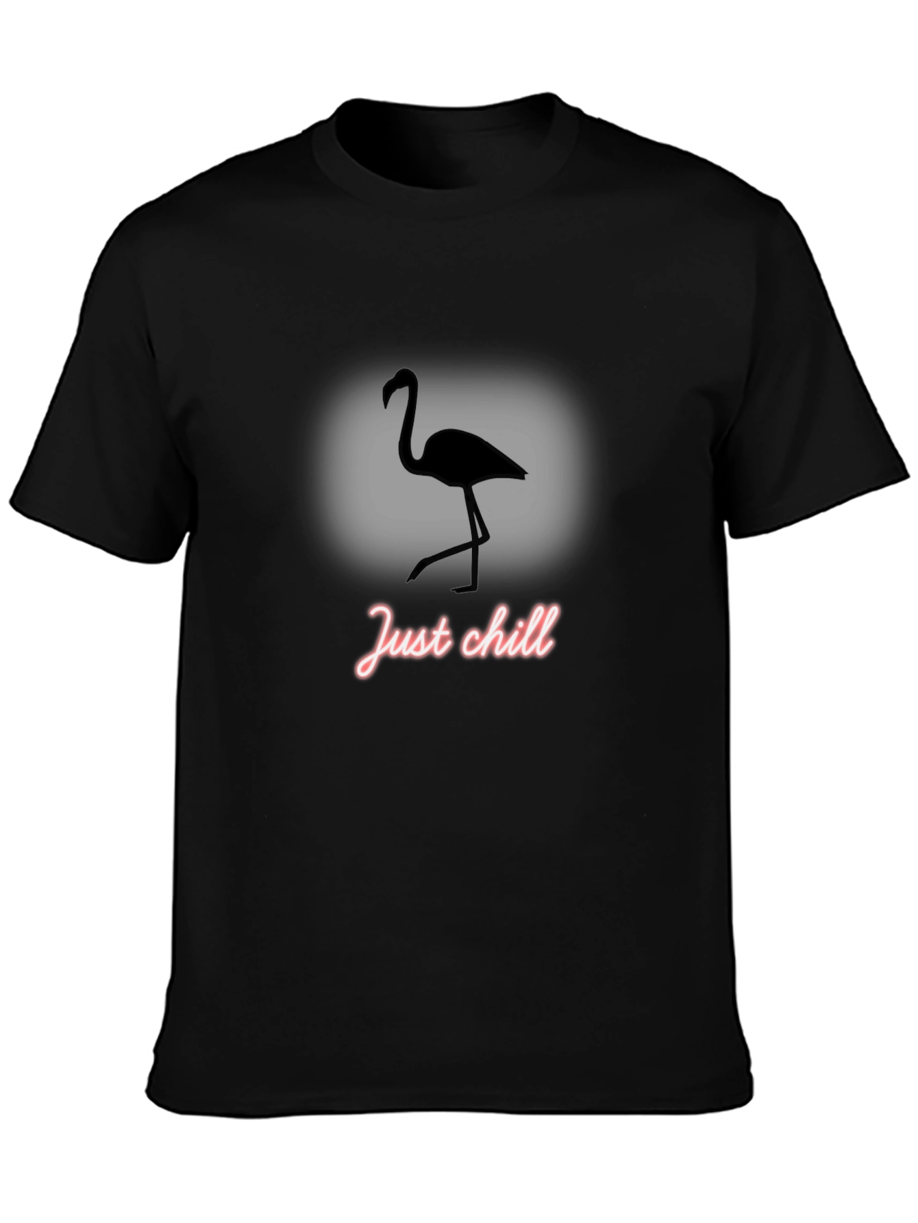 Just Chill Flamingo T-Shirt - Relaxed Style