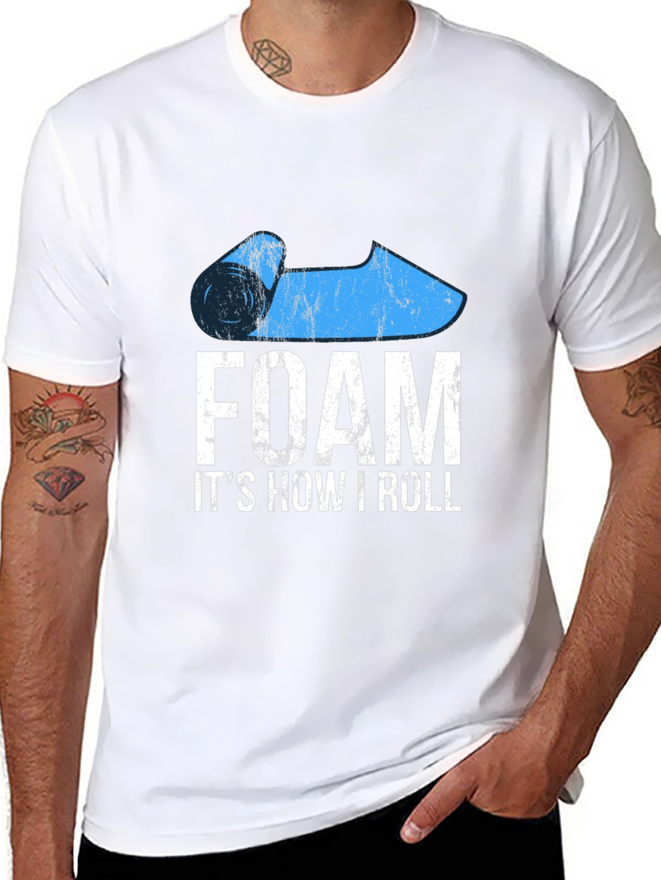 Foam Rolling T-Shirt: Its How I Roll