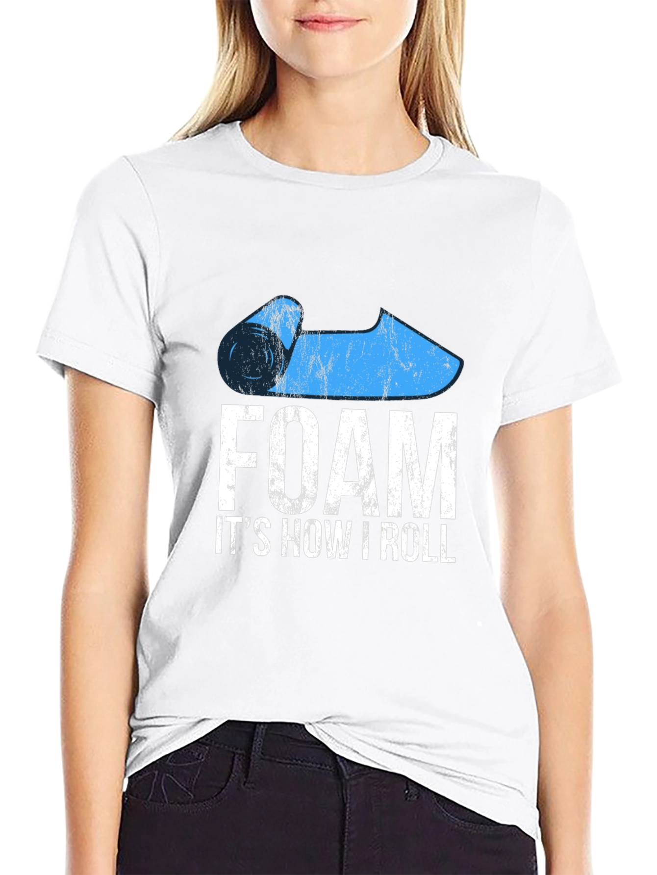 Foam Rolling T-Shirt: Its How I Roll