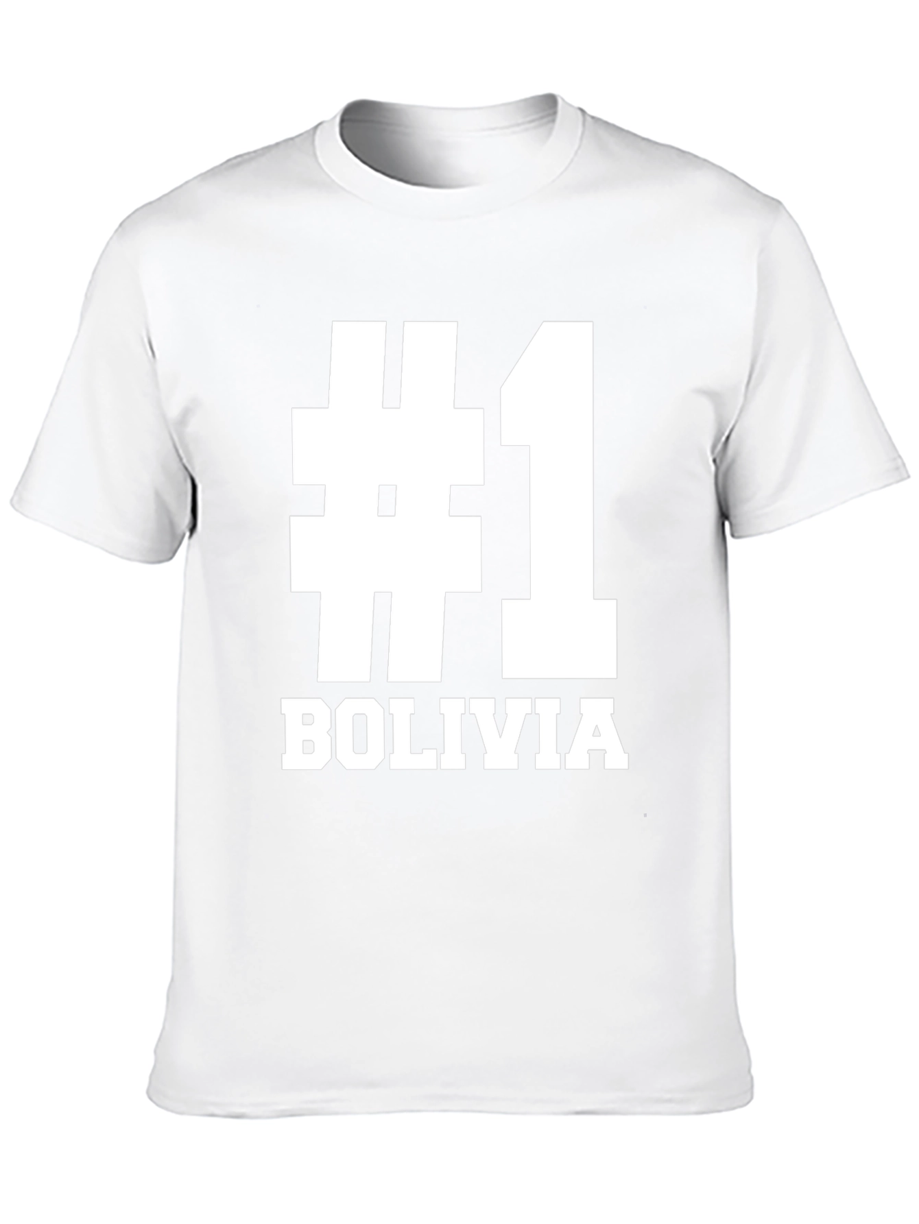 #1 Bolivia Black T-Shirt - Show Your Pride!