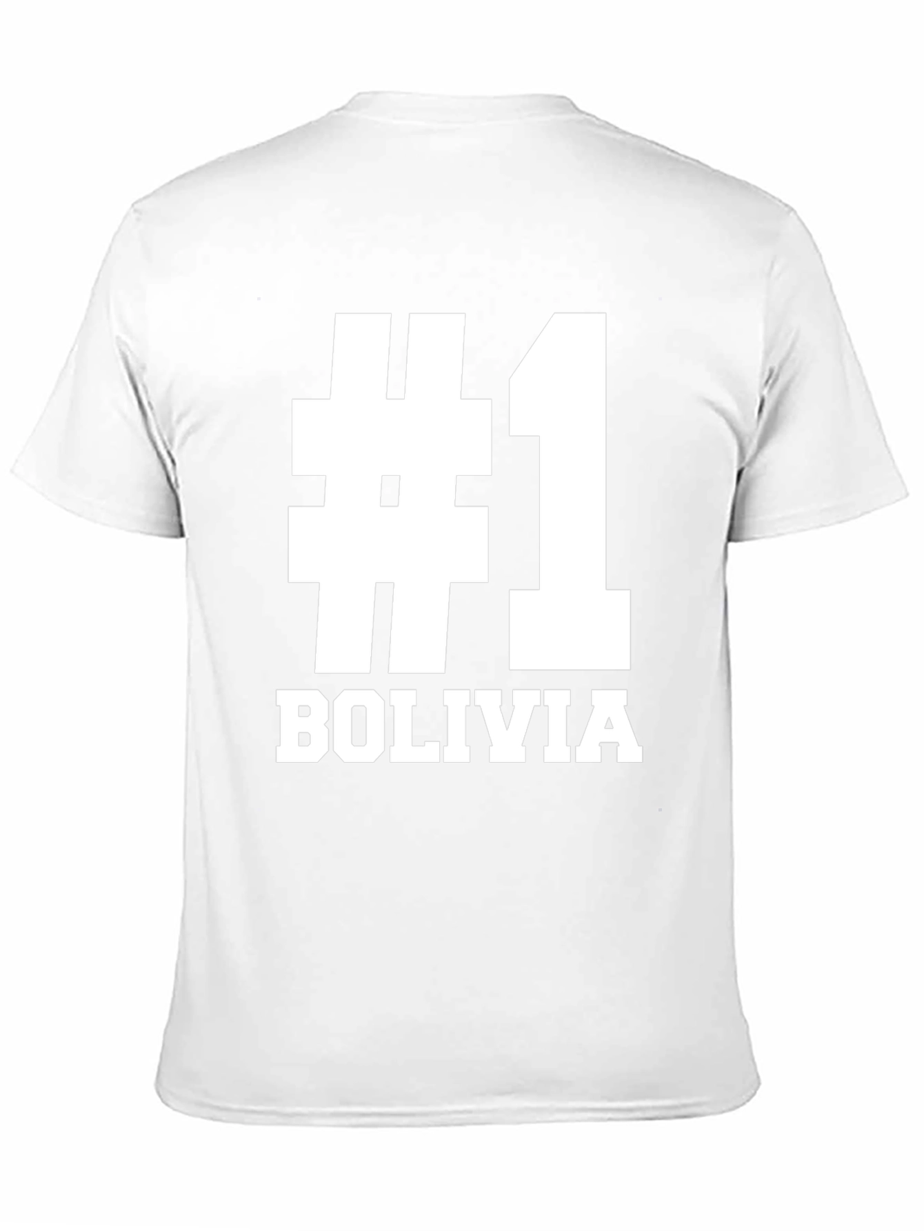 #1 Bolivia Black T-Shirt - Show Your Pride!