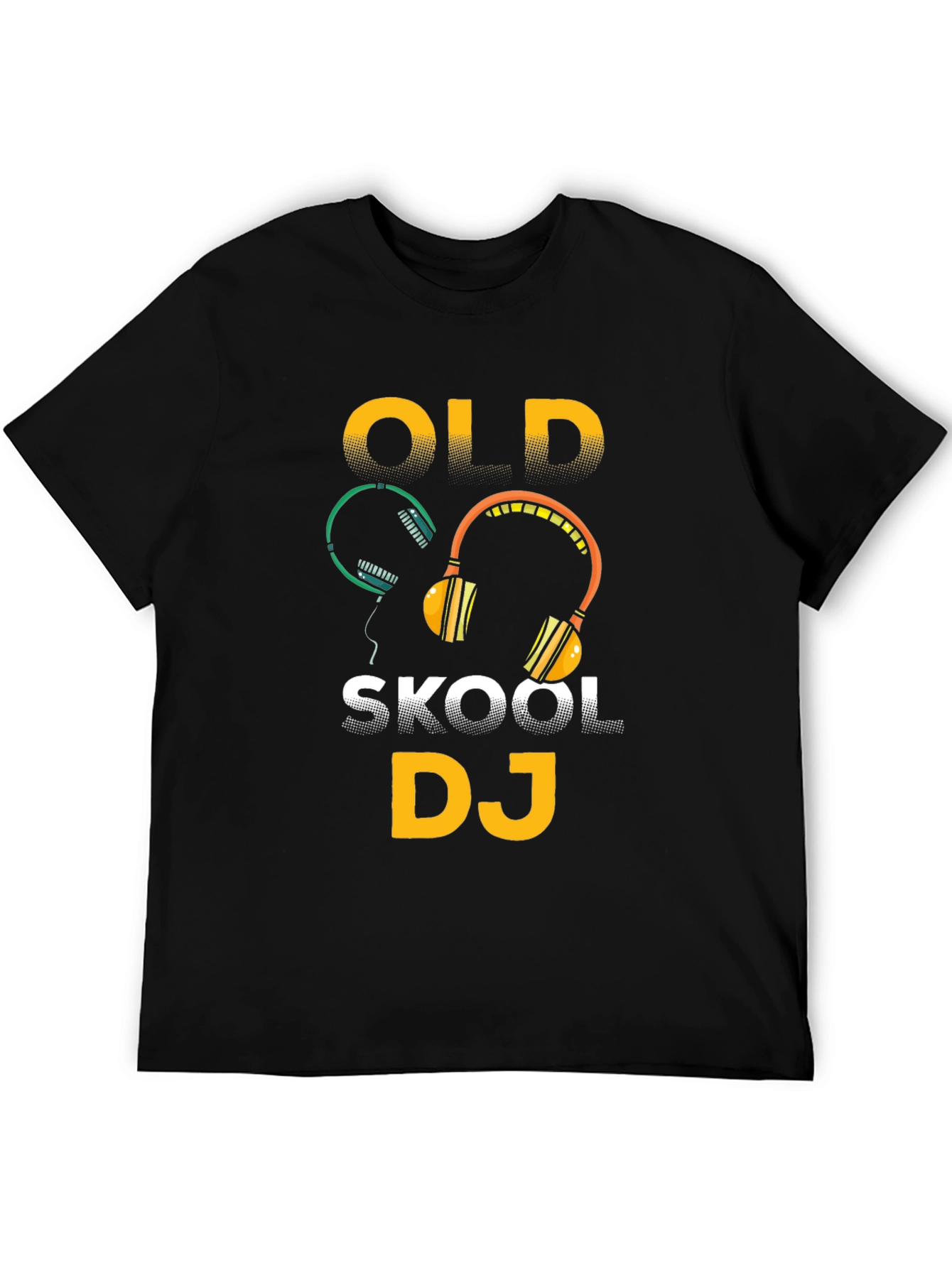 Old Skool DJ Graphic T-Shirt - Music Lover Tee