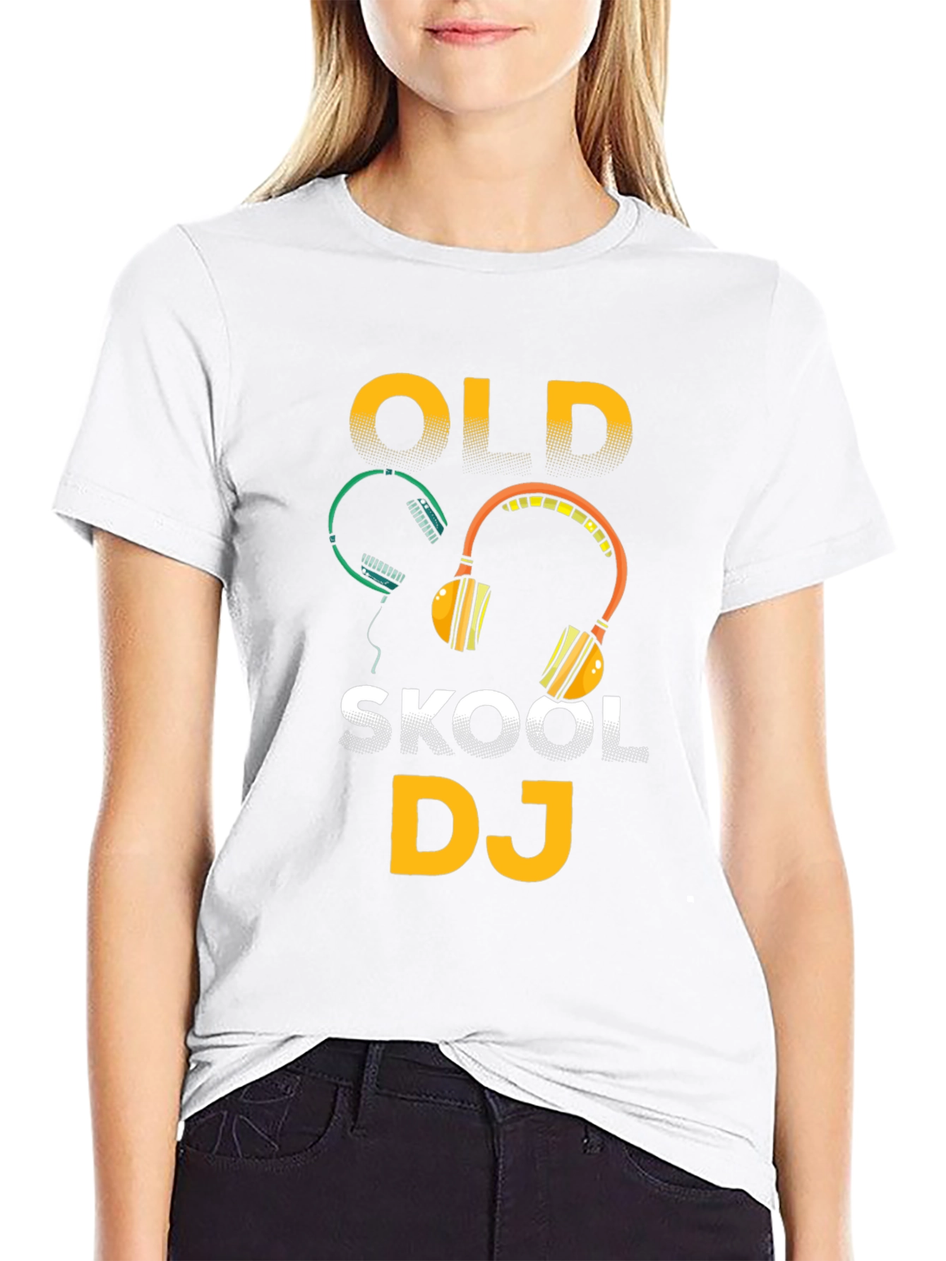 Old Skool DJ Graphic T-Shirt - Music Lover Tee