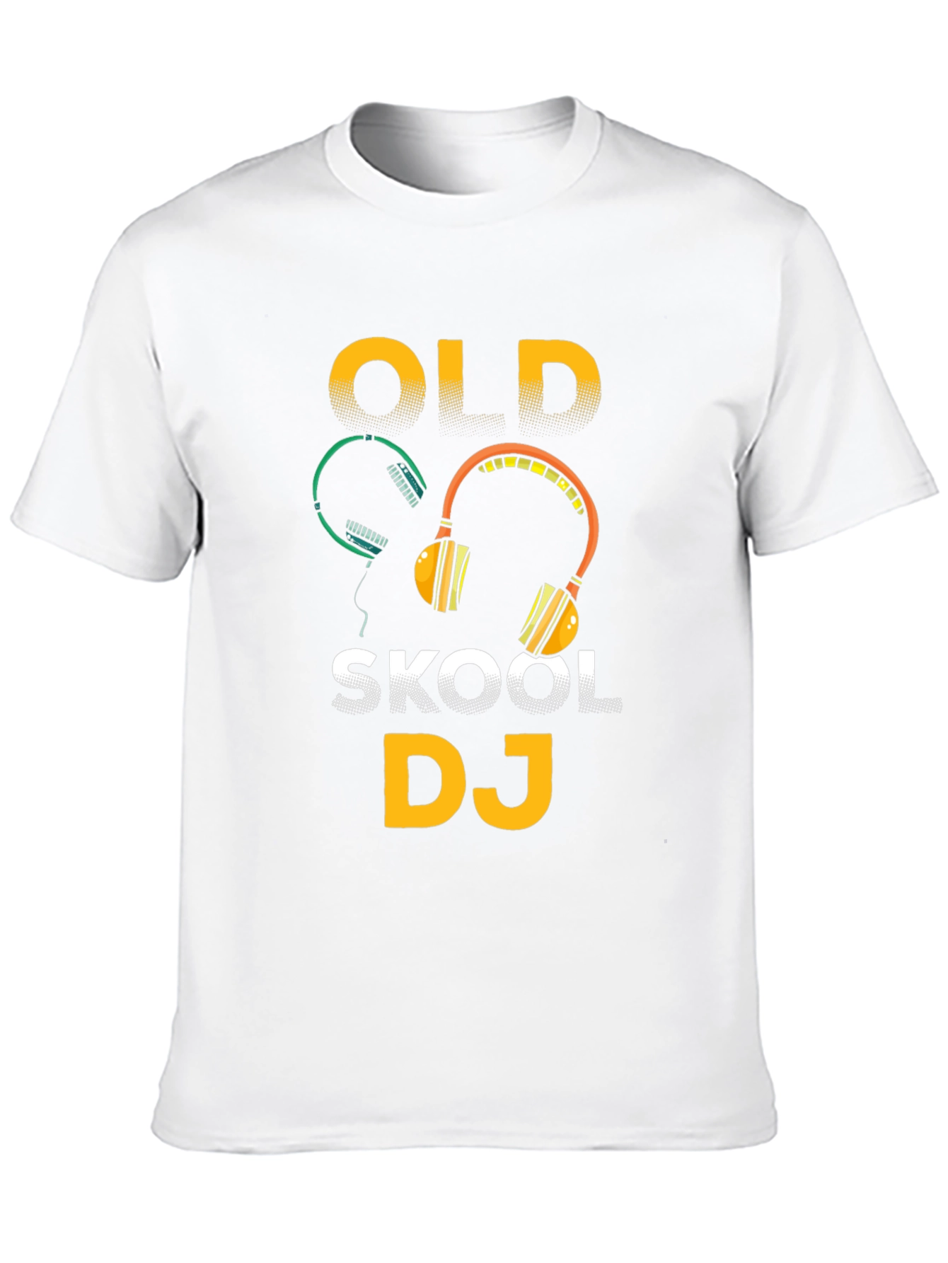 Old Skool DJ Graphic T-Shirt - Music Lover Tee