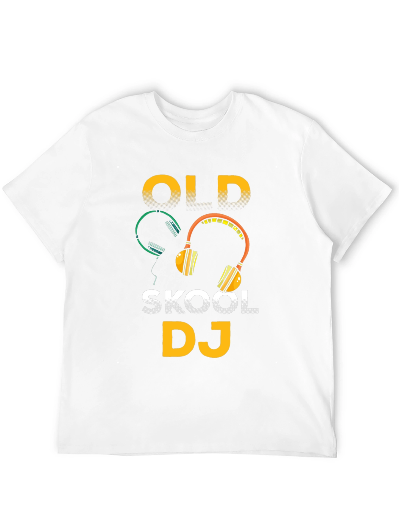 Old Skool DJ Graphic T-Shirt - Music Lover Tee