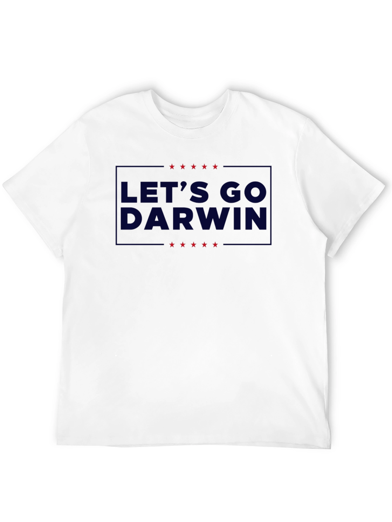 Lets Go Darwin Graphic Tee - Black Crew Neck