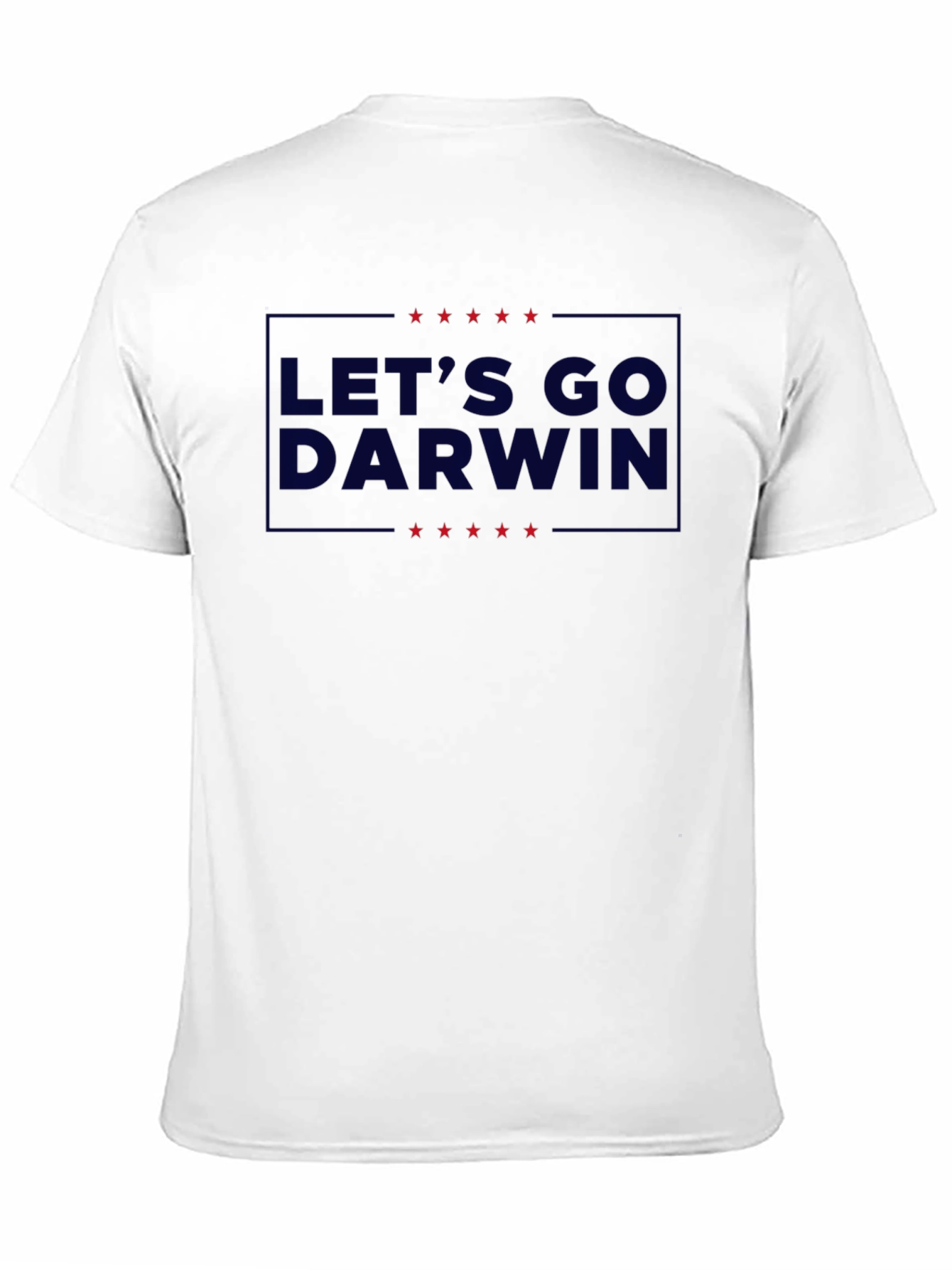 Lets Go Darwin Graphic Tee - Black Crew Neck