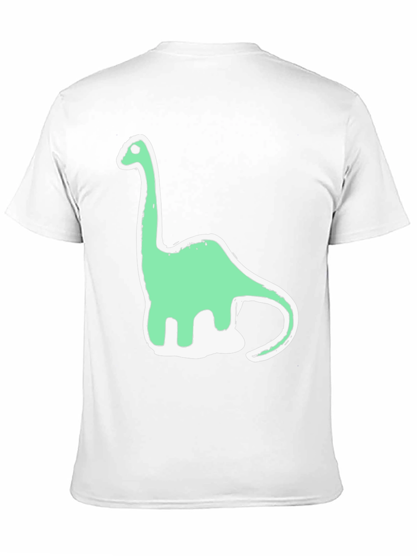 Dino Tee: Funky Brontosaurus Graphic T-Shirt