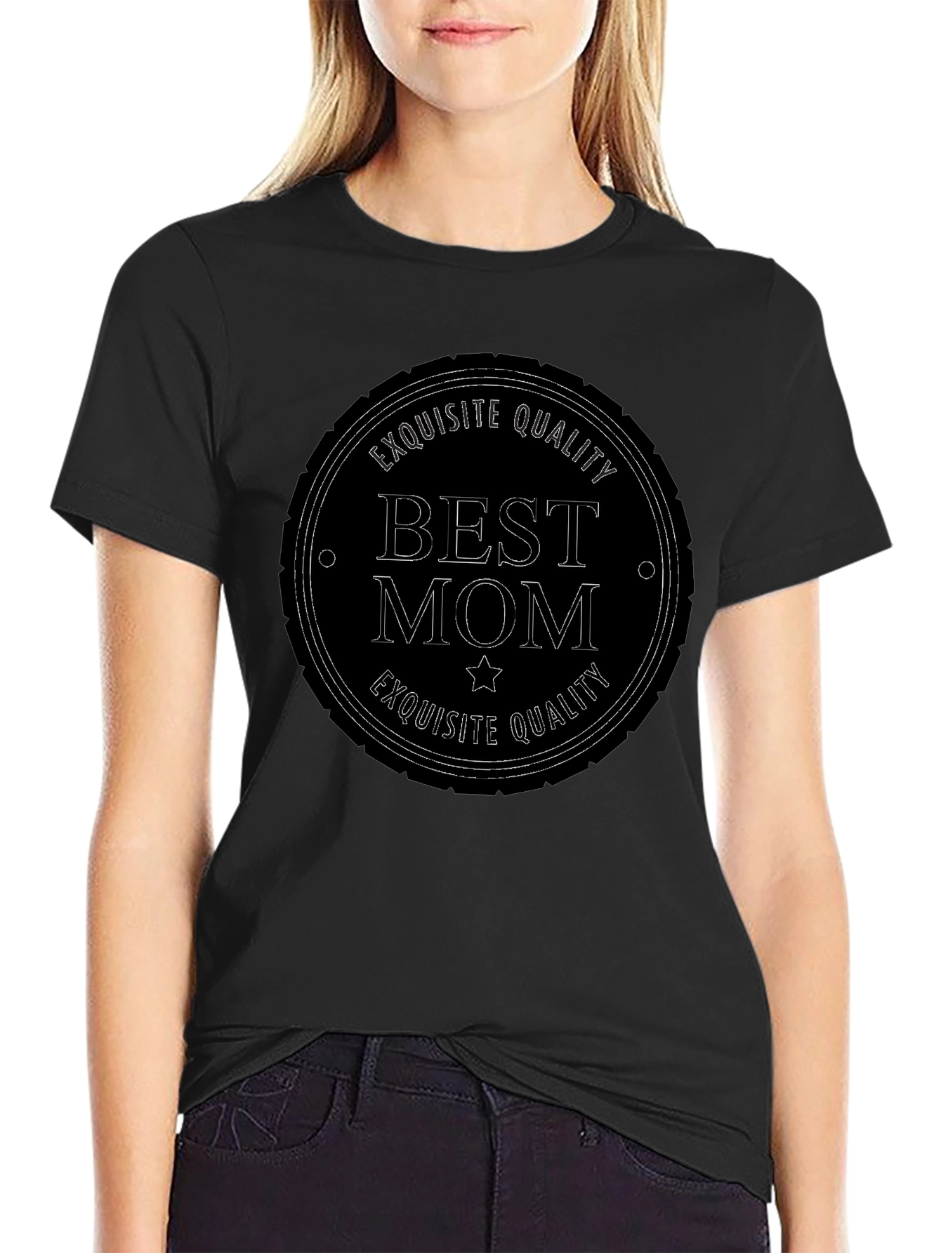 Best Mom Graphic T-Shirt - Exquisite Quality