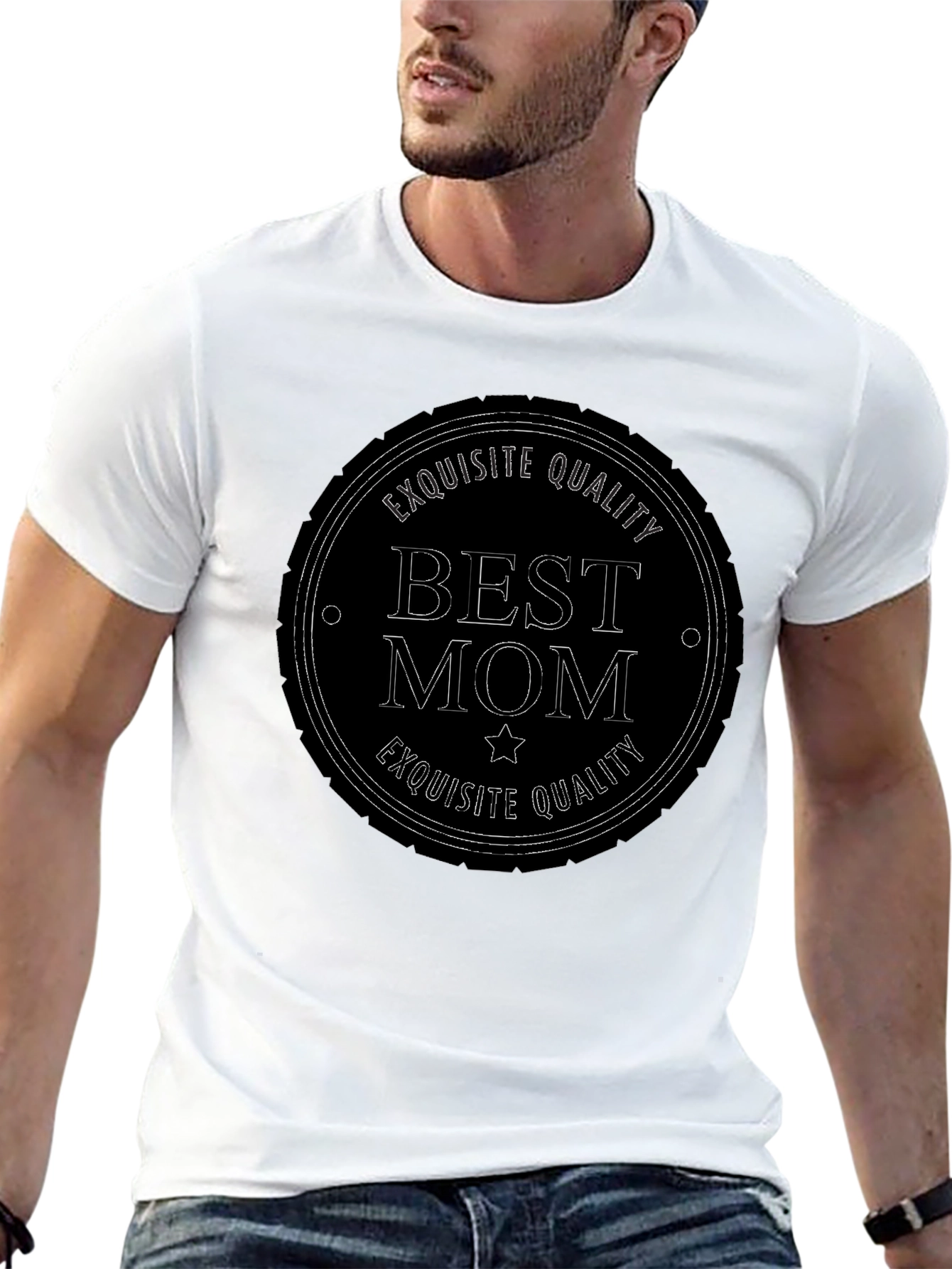 Best Mom Graphic T-Shirt - Exquisite Quality
