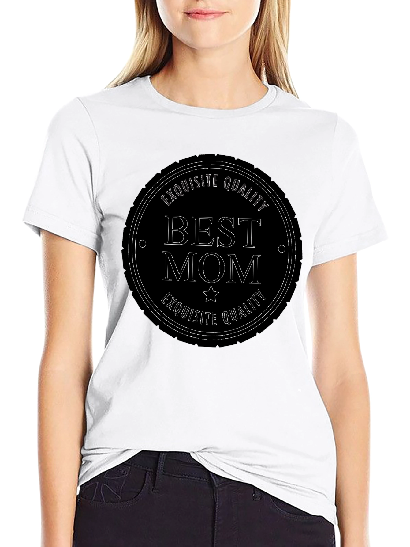 Best Mom Graphic T-Shirt - Exquisite Quality