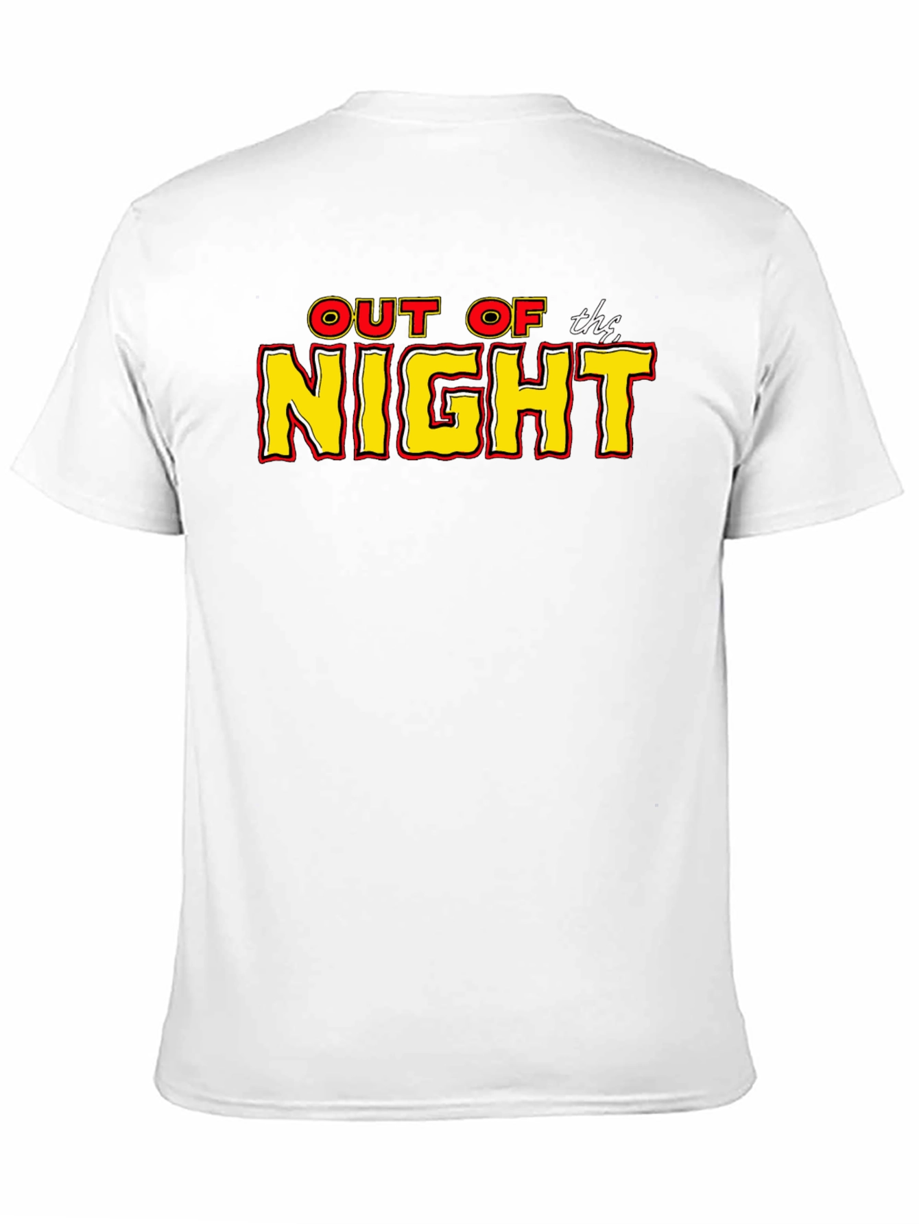 Out of the Night Black Graphic Tee