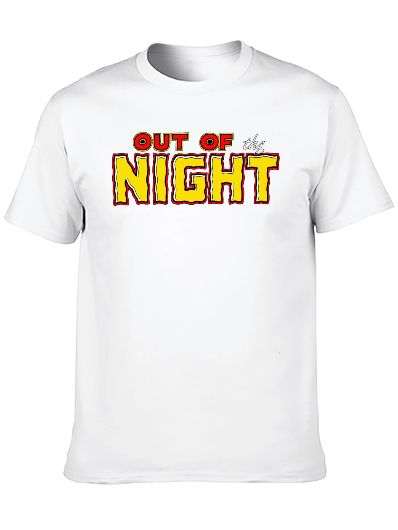 Out of the Night Black Graphic Tee