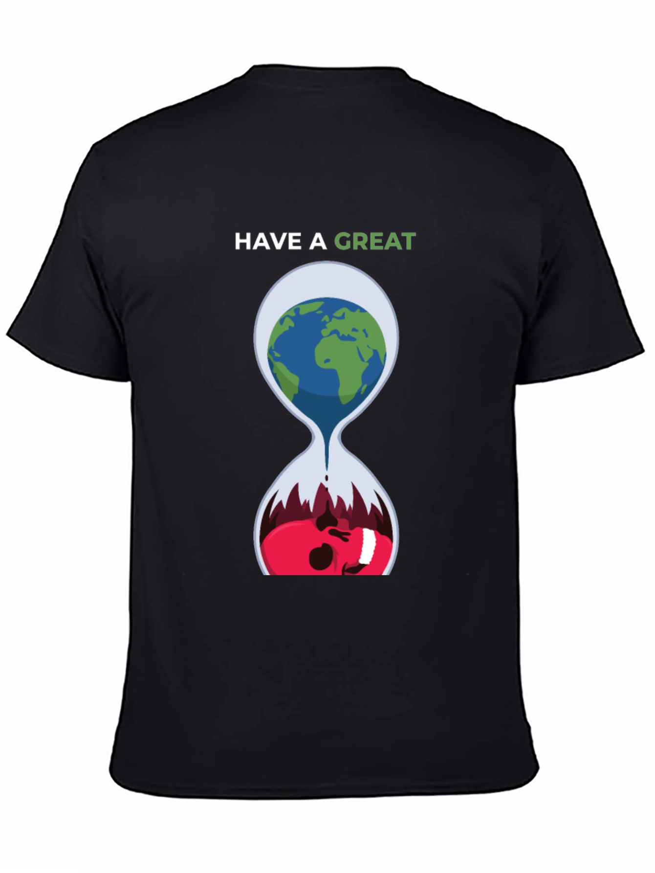 Unique Earth Hourglass Graphic Tee