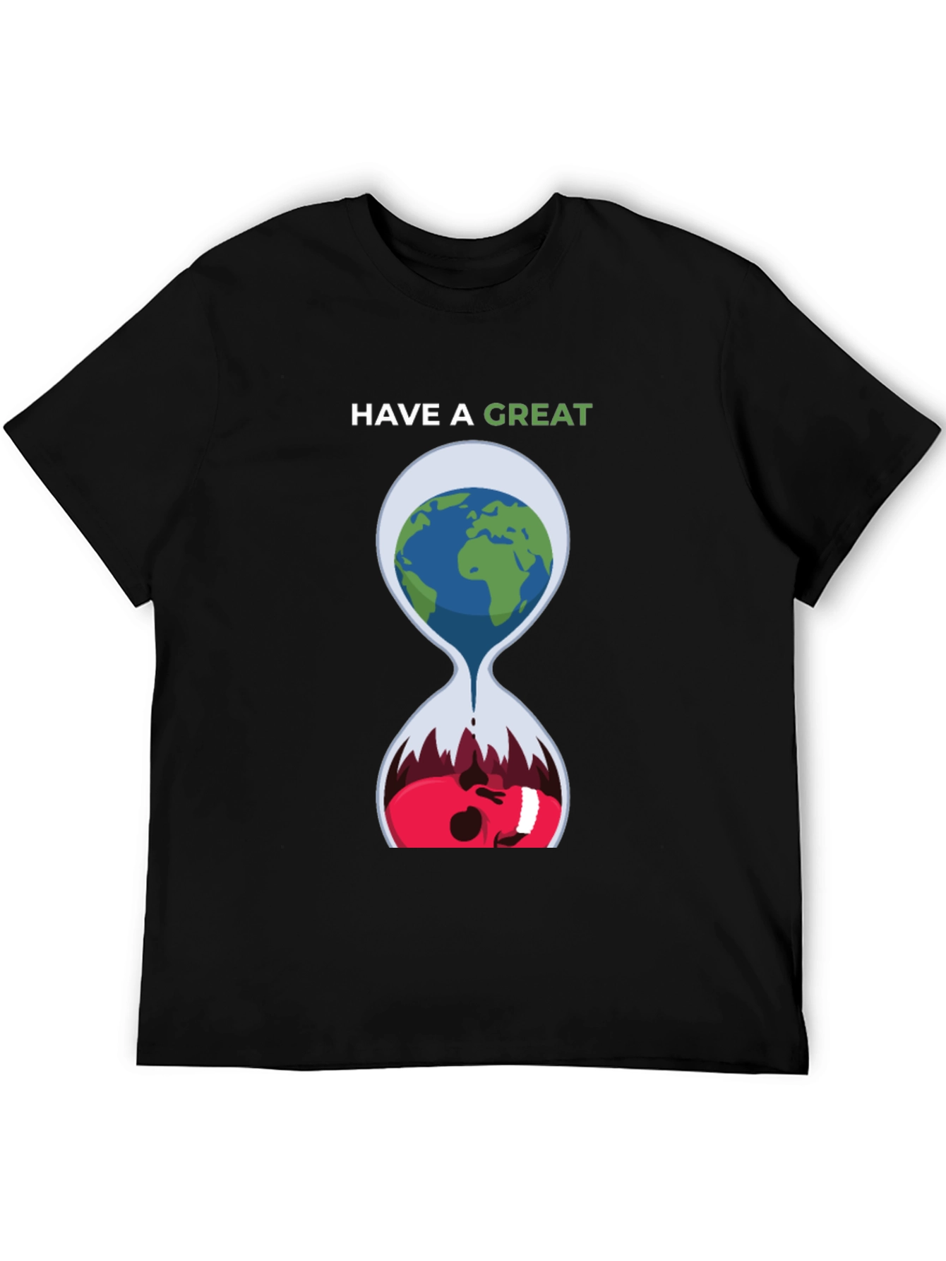 Unique Earth Hourglass Graphic Tee