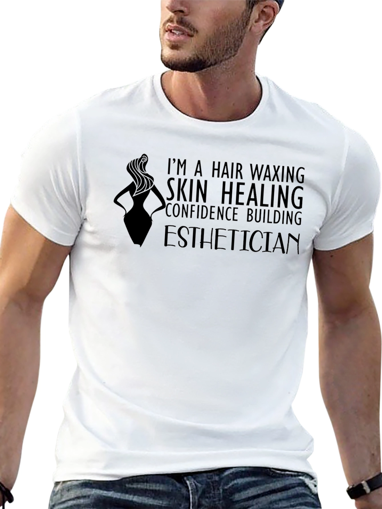 Esthetician T-Shirt - Hair Waxing Skin Healing
