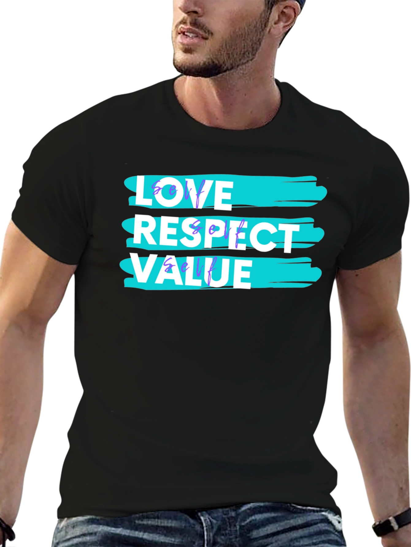 Love Respect Value Graphic Tee - Soft Cotton Blend