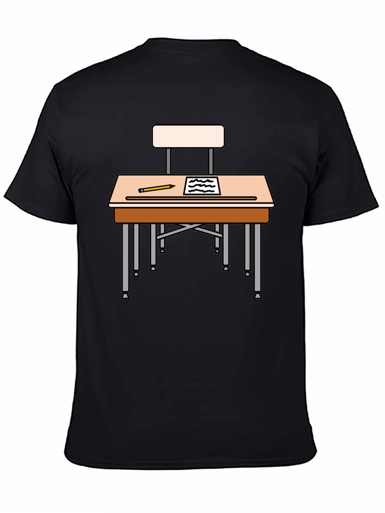 School Desk T-Shirt - Back to School Style