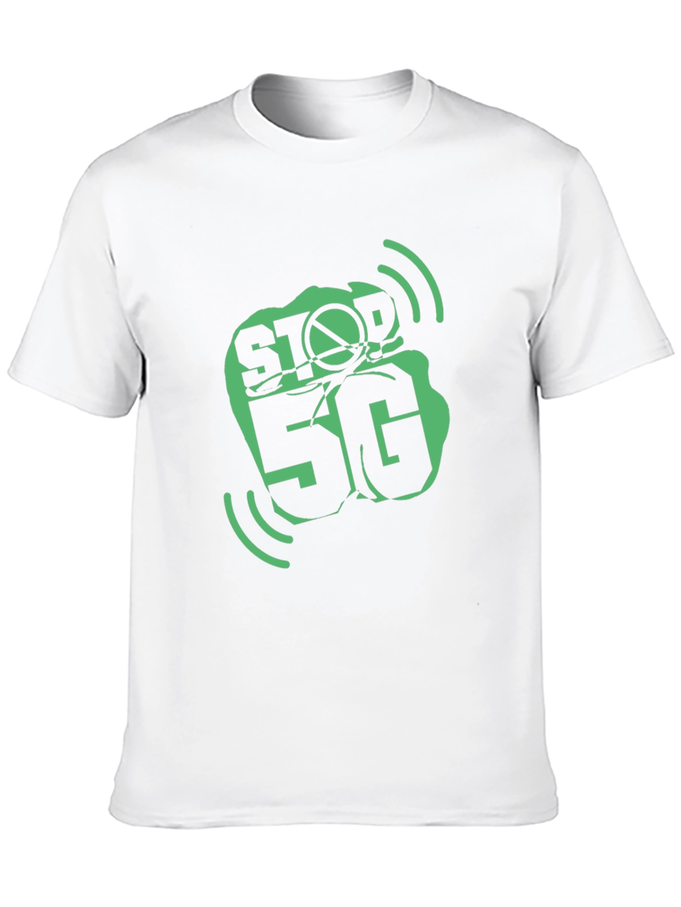 Stop 5G Protest T-Shirt - Black