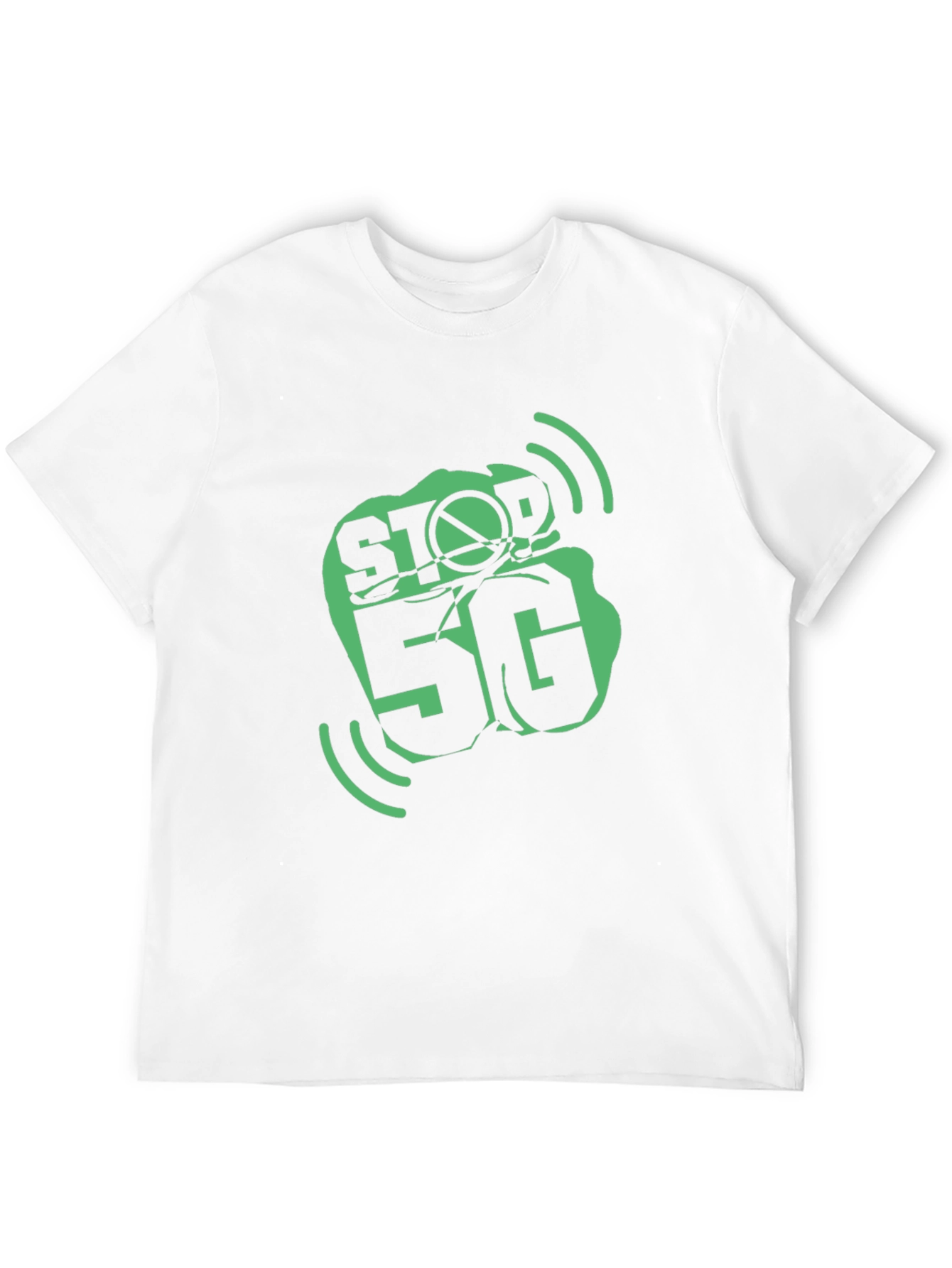Stop 5G Protest T-Shirt - Black