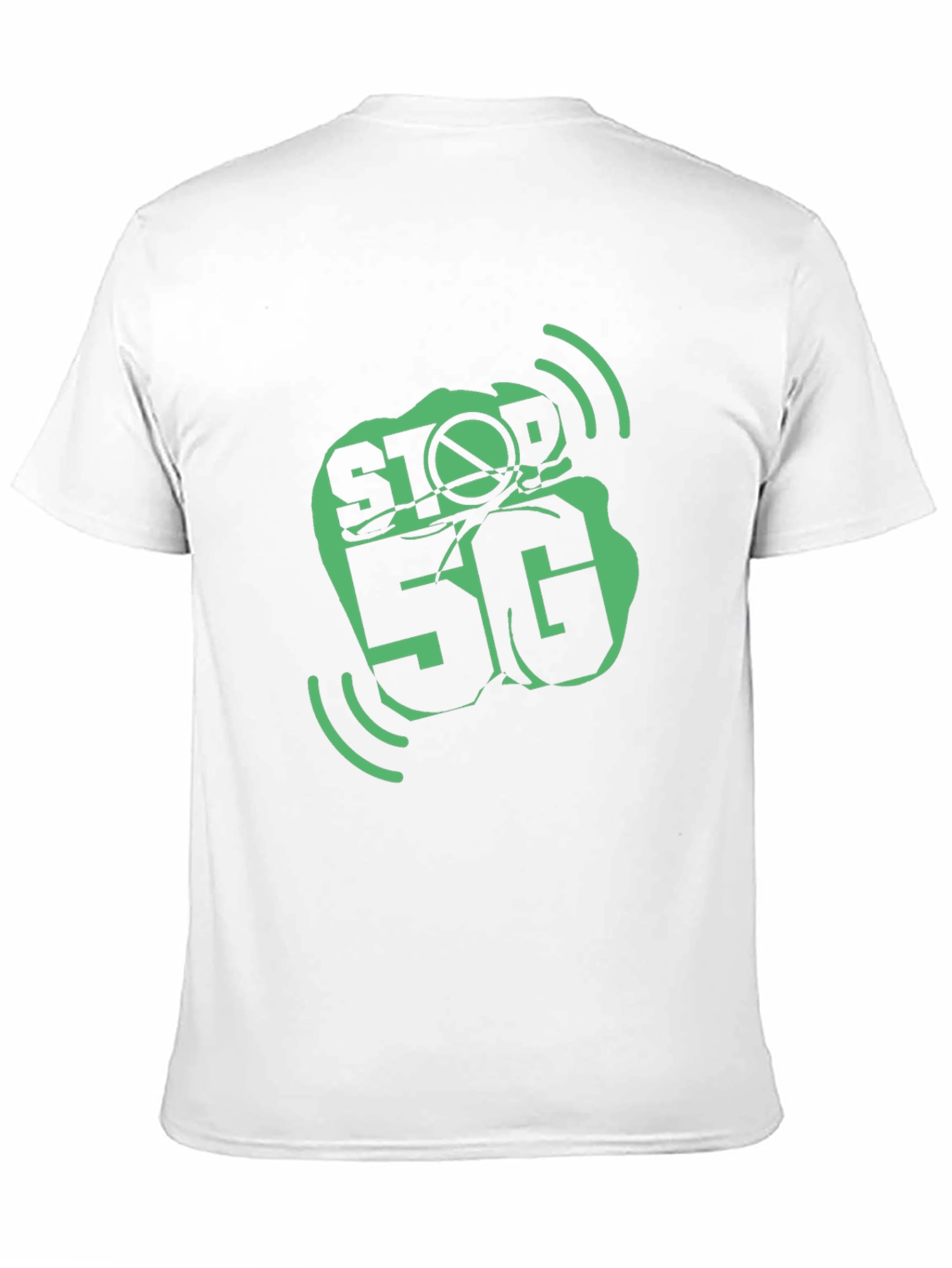 Stop 5G Protest T-Shirt - Black
