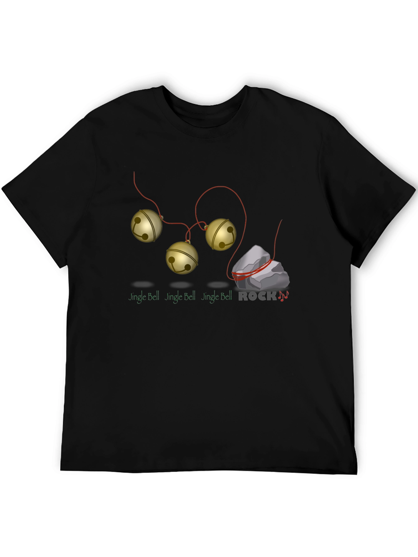 Jingle Bell Rock Graphic T-Shirt - Holiday Humor