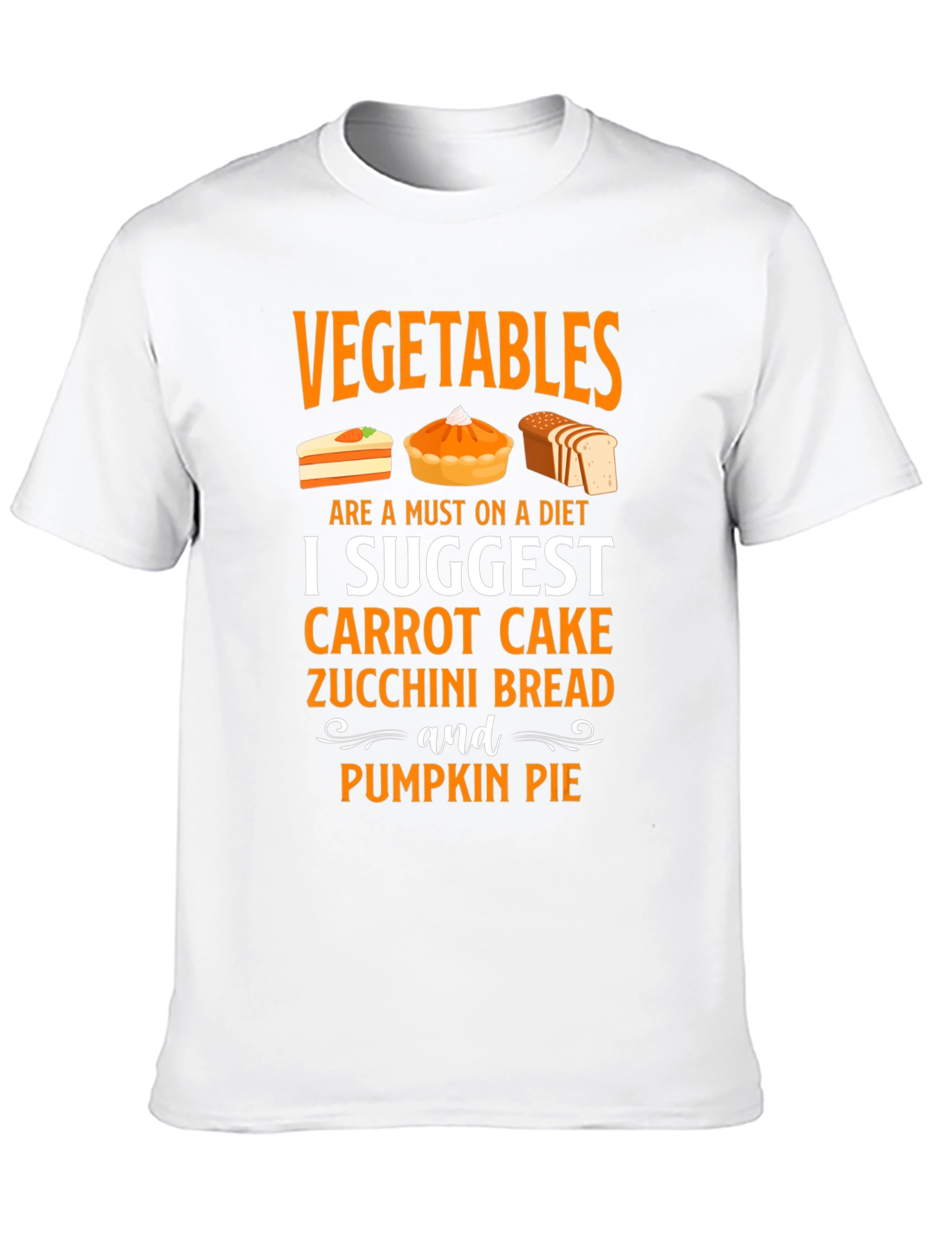Vegetables on Diet Graphic Tee