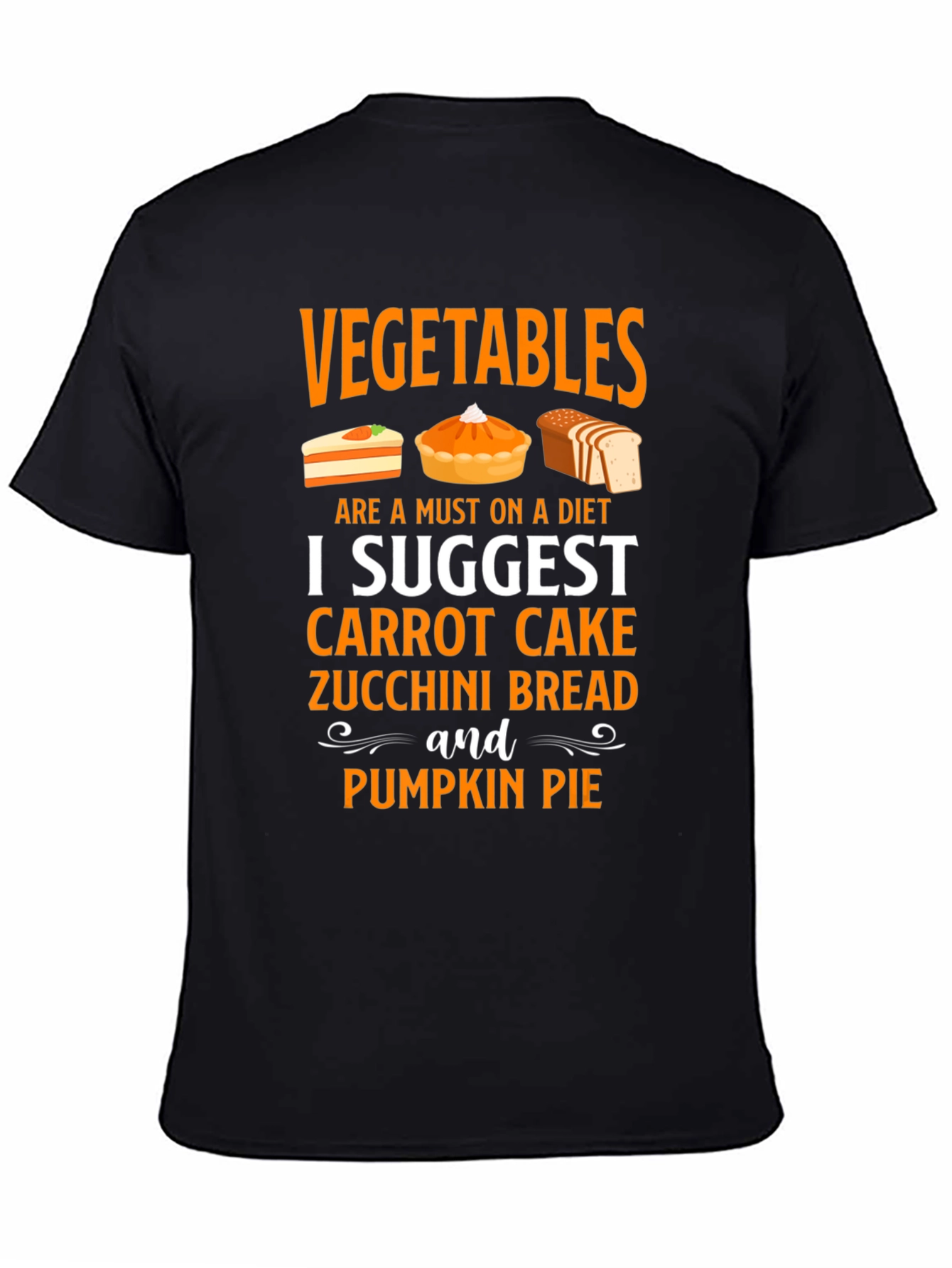 Vegetables on Diet Graphic Tee