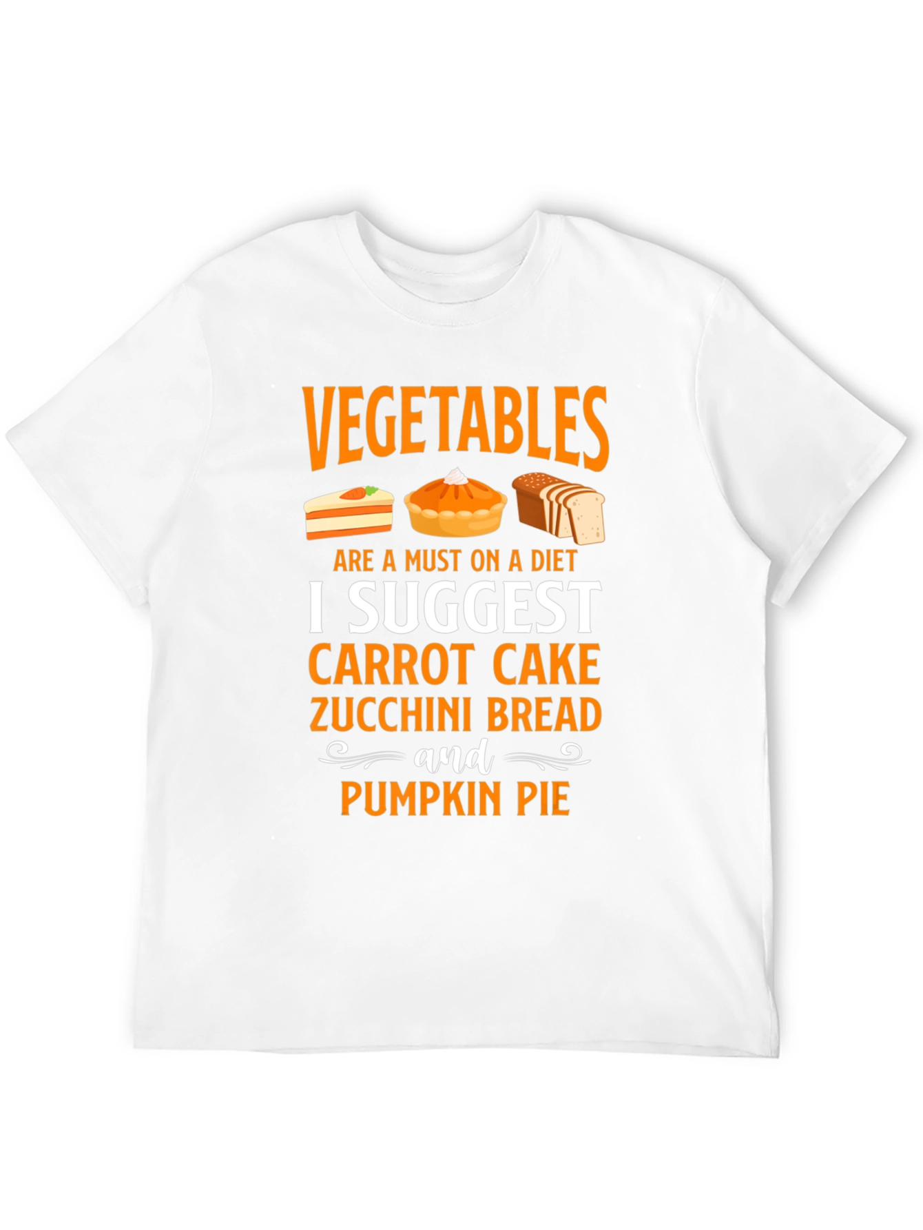 Vegetables on Diet Graphic Tee