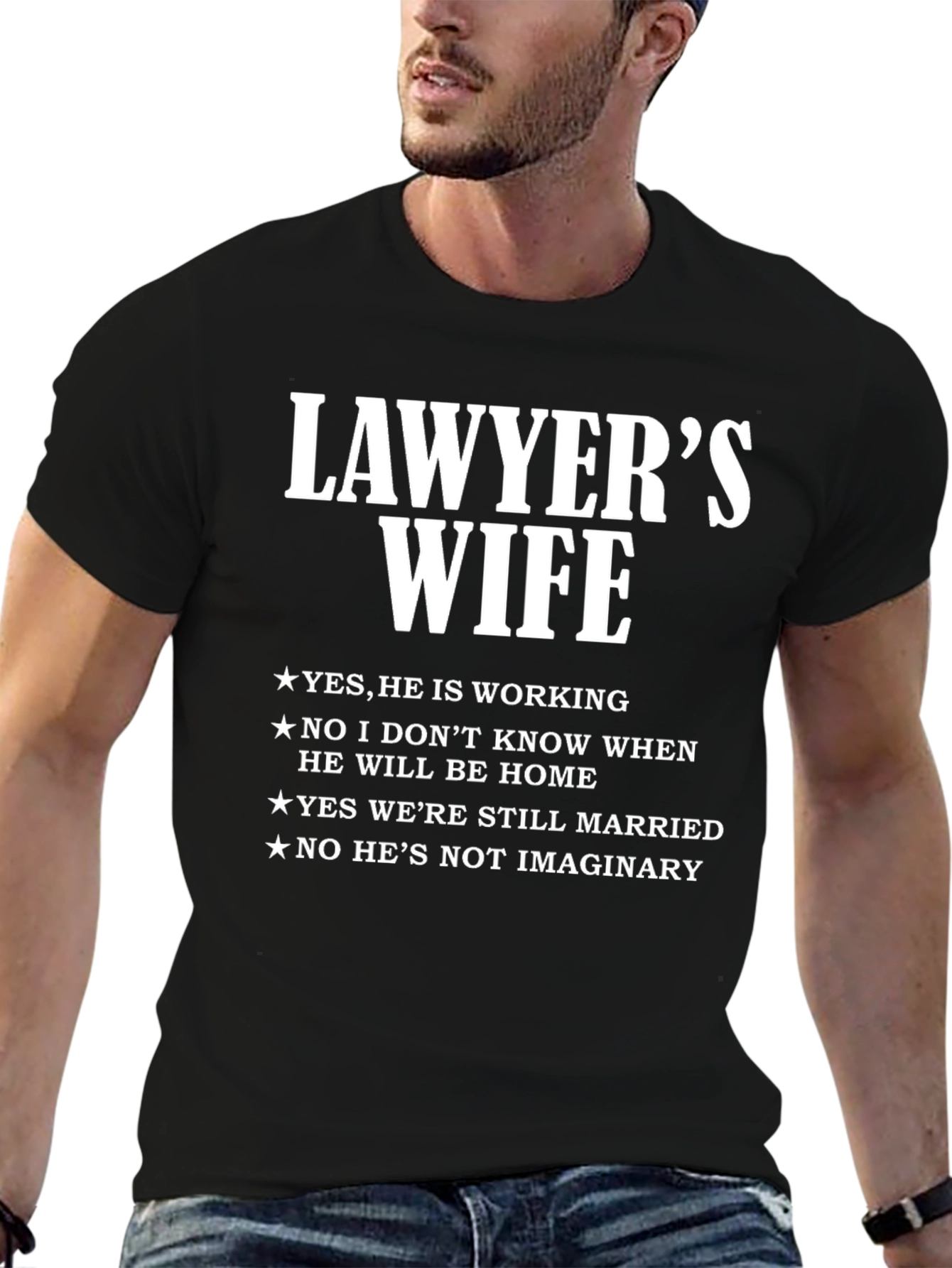 Lawyers Wife T-Shirt - Funny Sarcastic Tee