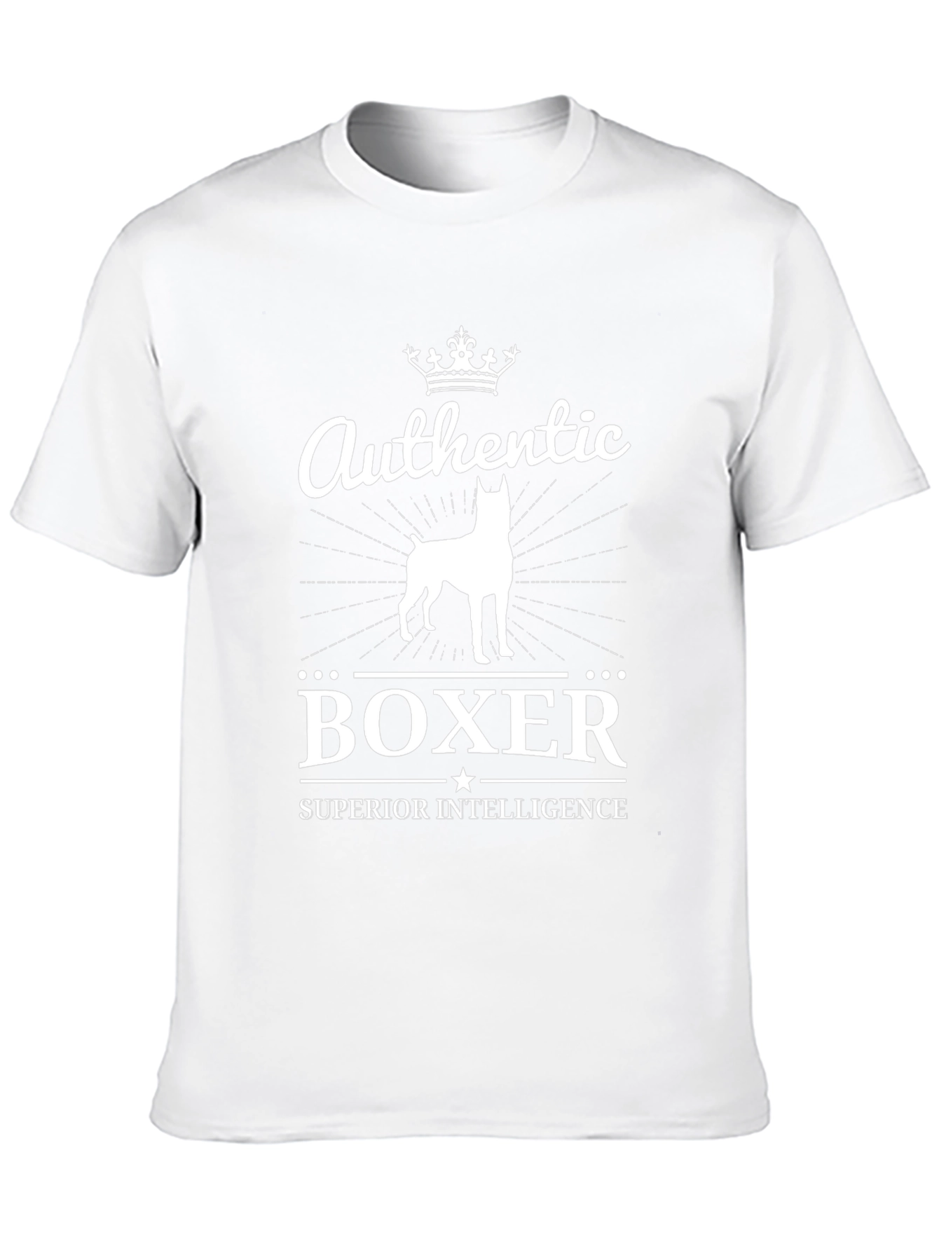 Authentic Boxer Dog T-Shirt