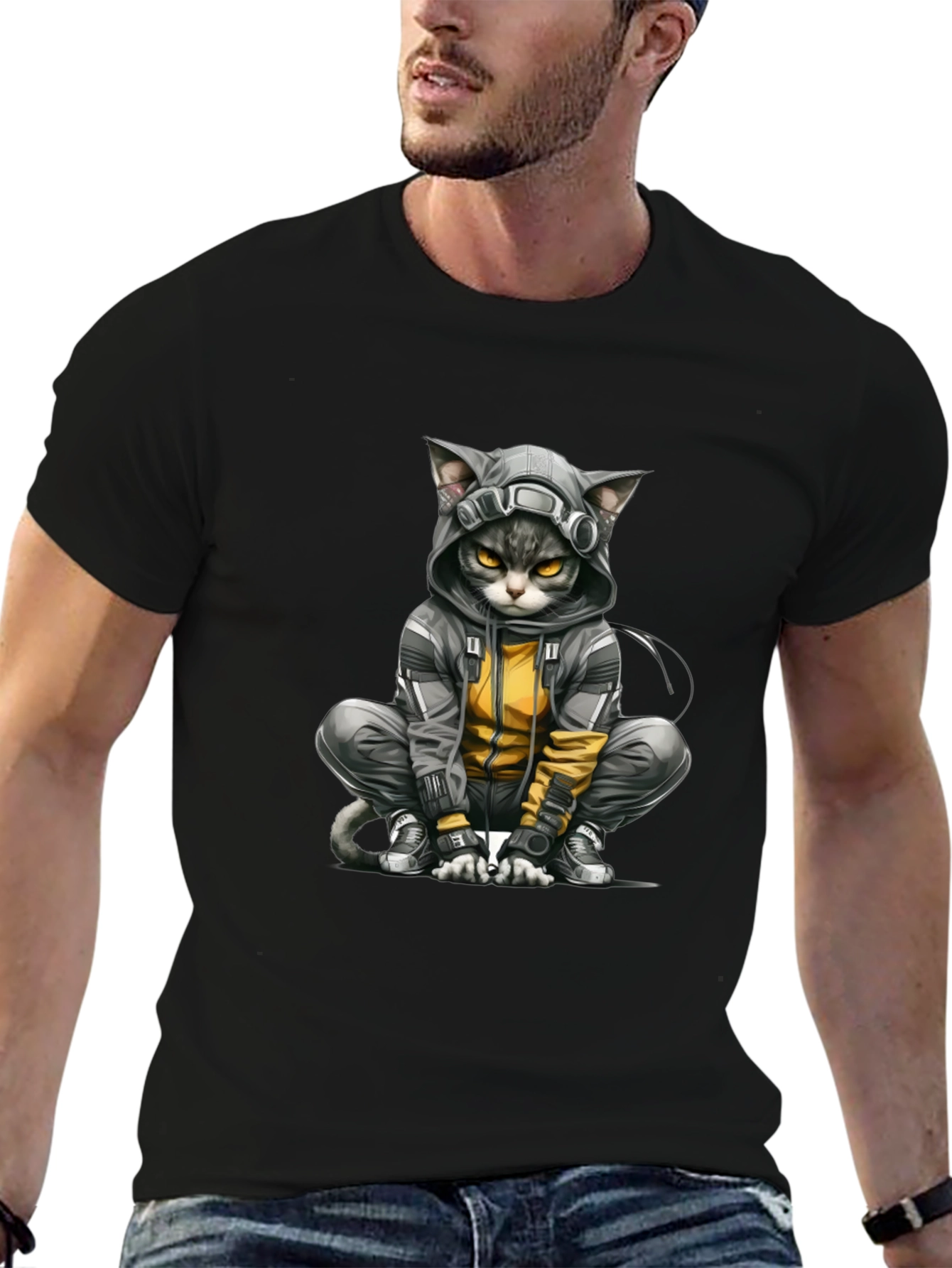 Cyberpunk Cat T-Shirt