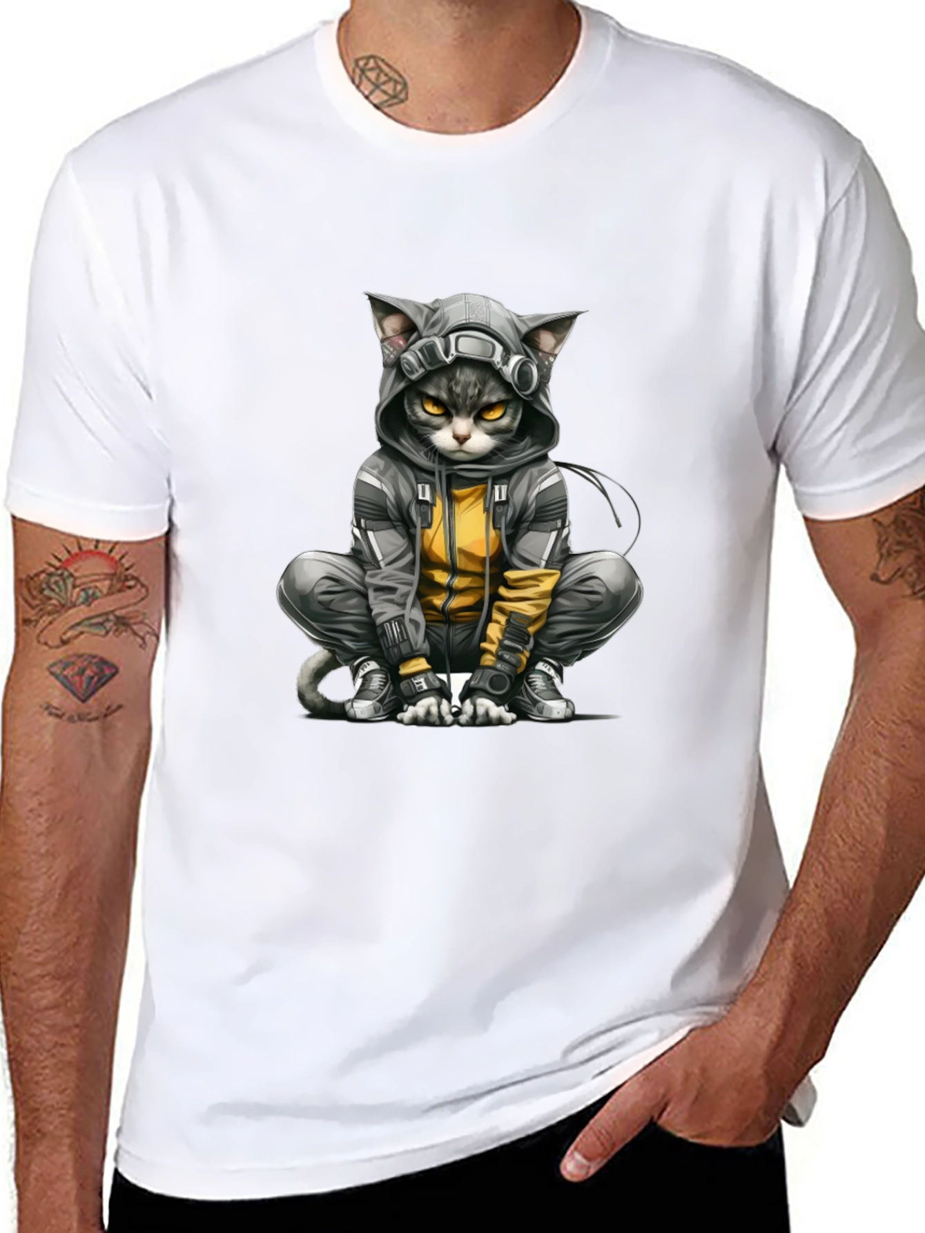 Cyberpunk Cat T-Shirt