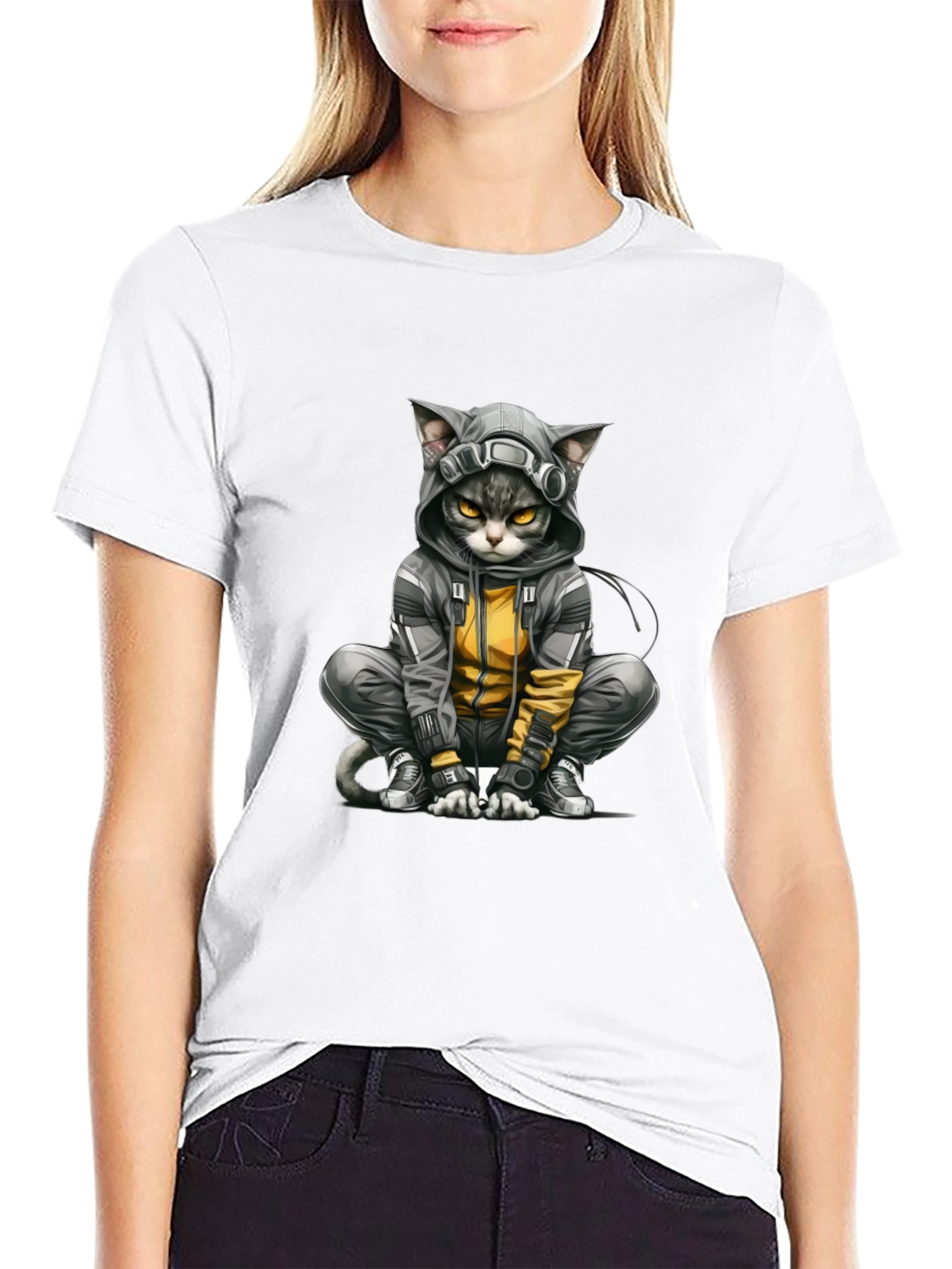Cyberpunk Cat T-Shirt