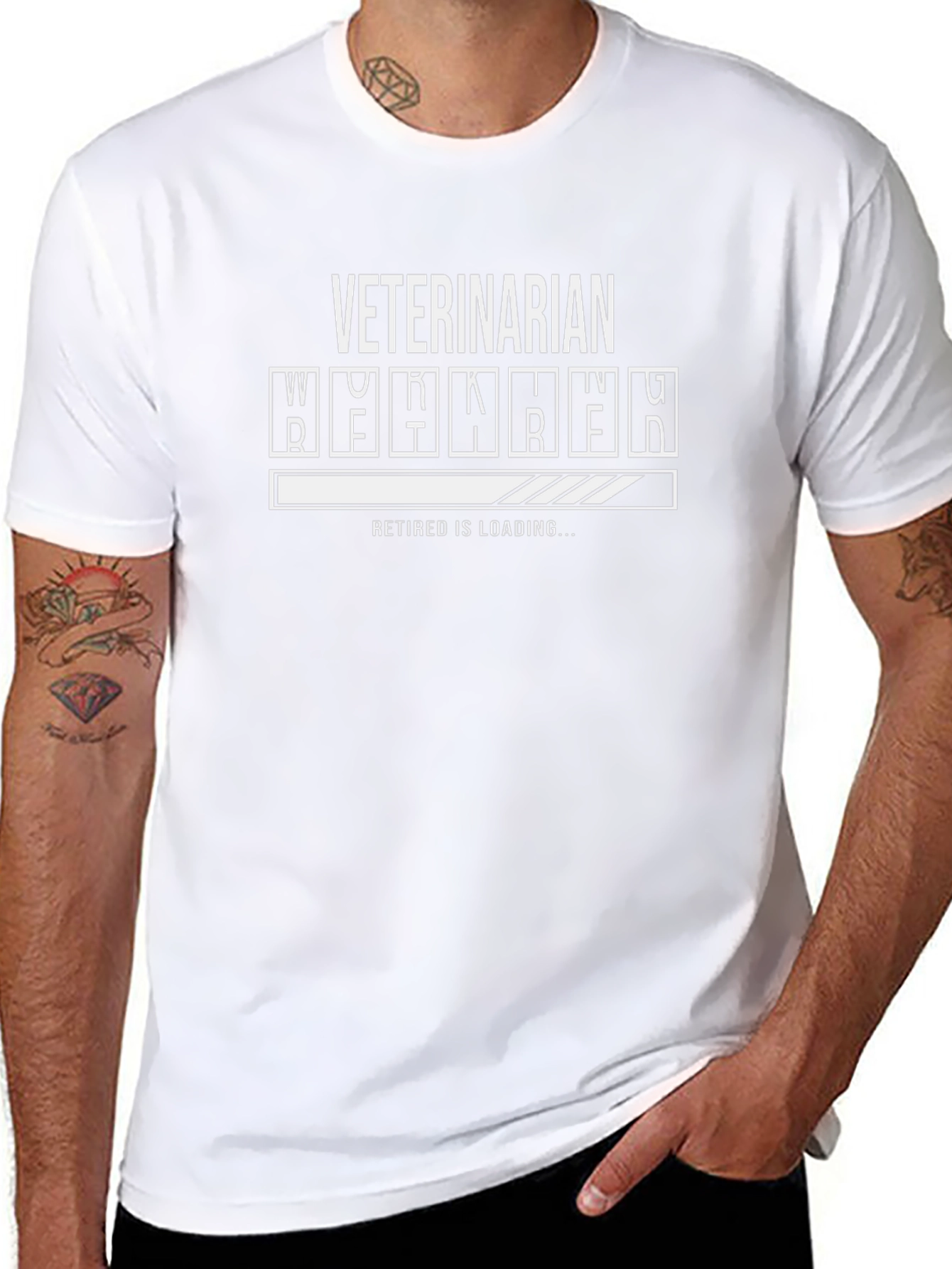 Veterinarian Retirement Loading T-Shirt