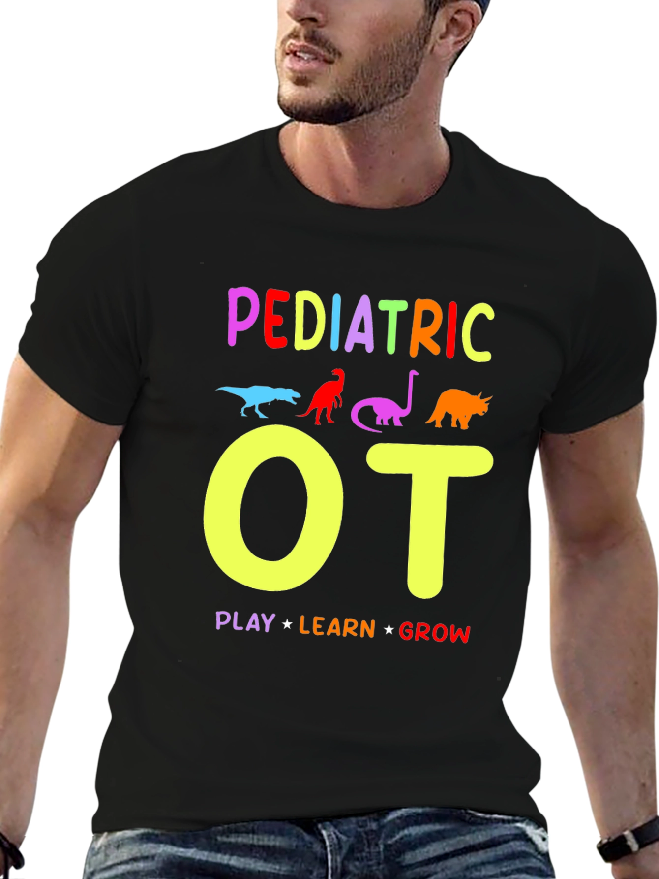 Pediatric OT Dinosaur Graphic T-Shirt