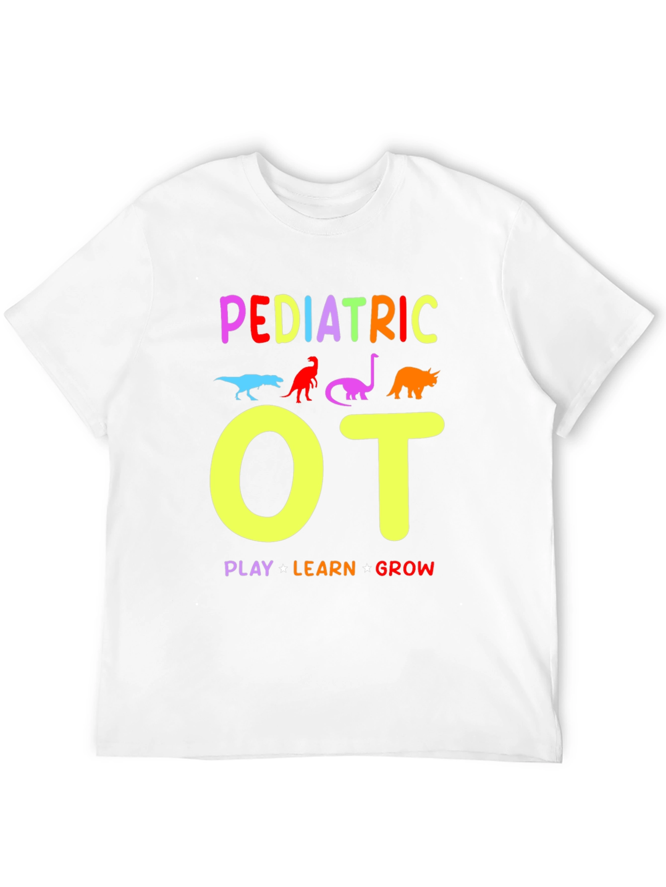 Pediatric OT Dinosaur Graphic T-Shirt
