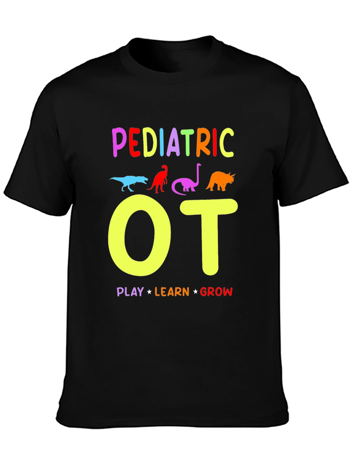 Pediatric OT Dinosaur Graphic T-Shirt
