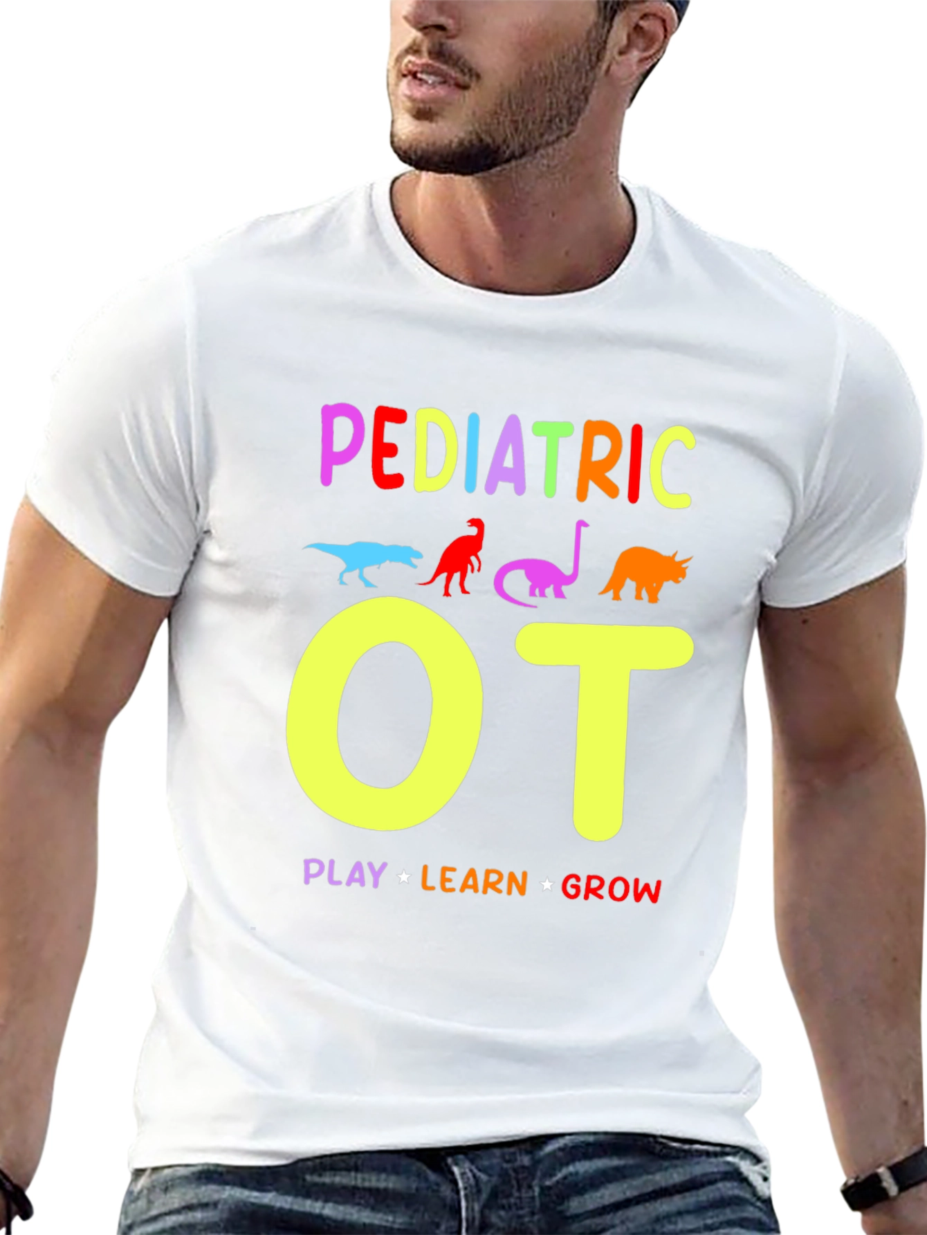 Pediatric OT Dinosaur Graphic T-Shirt