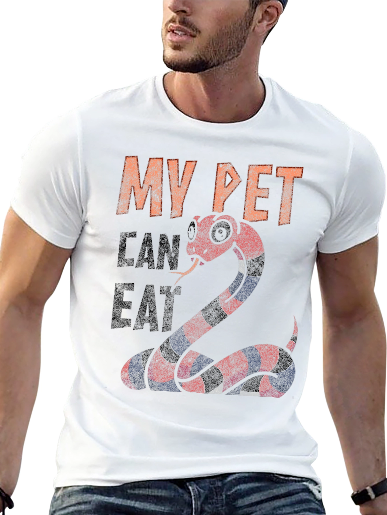My Pet Can Eat T-Shirt - Snake Graphic Tee