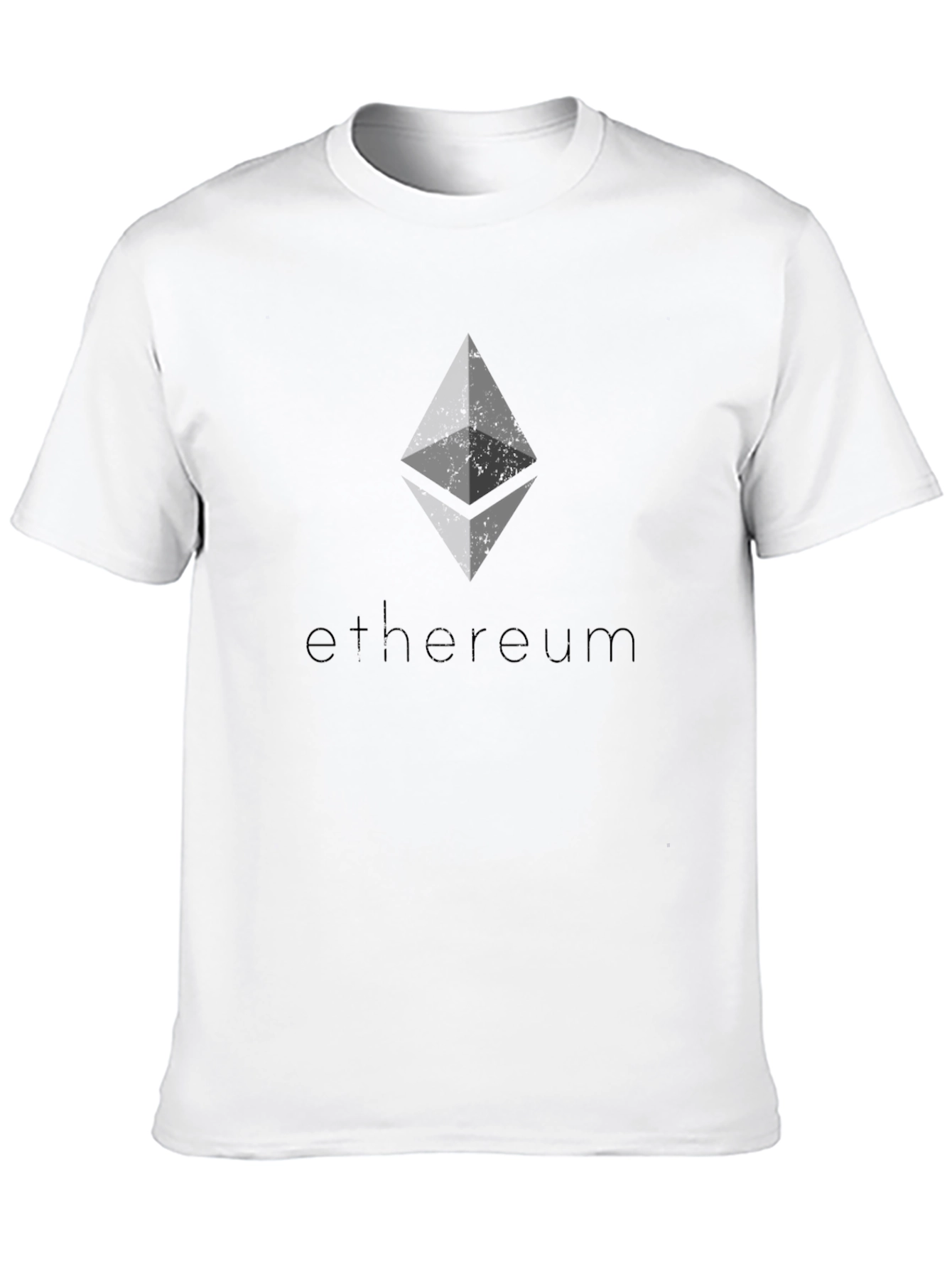 Ethereum Logo Black T-Shirt Crypto Fashion