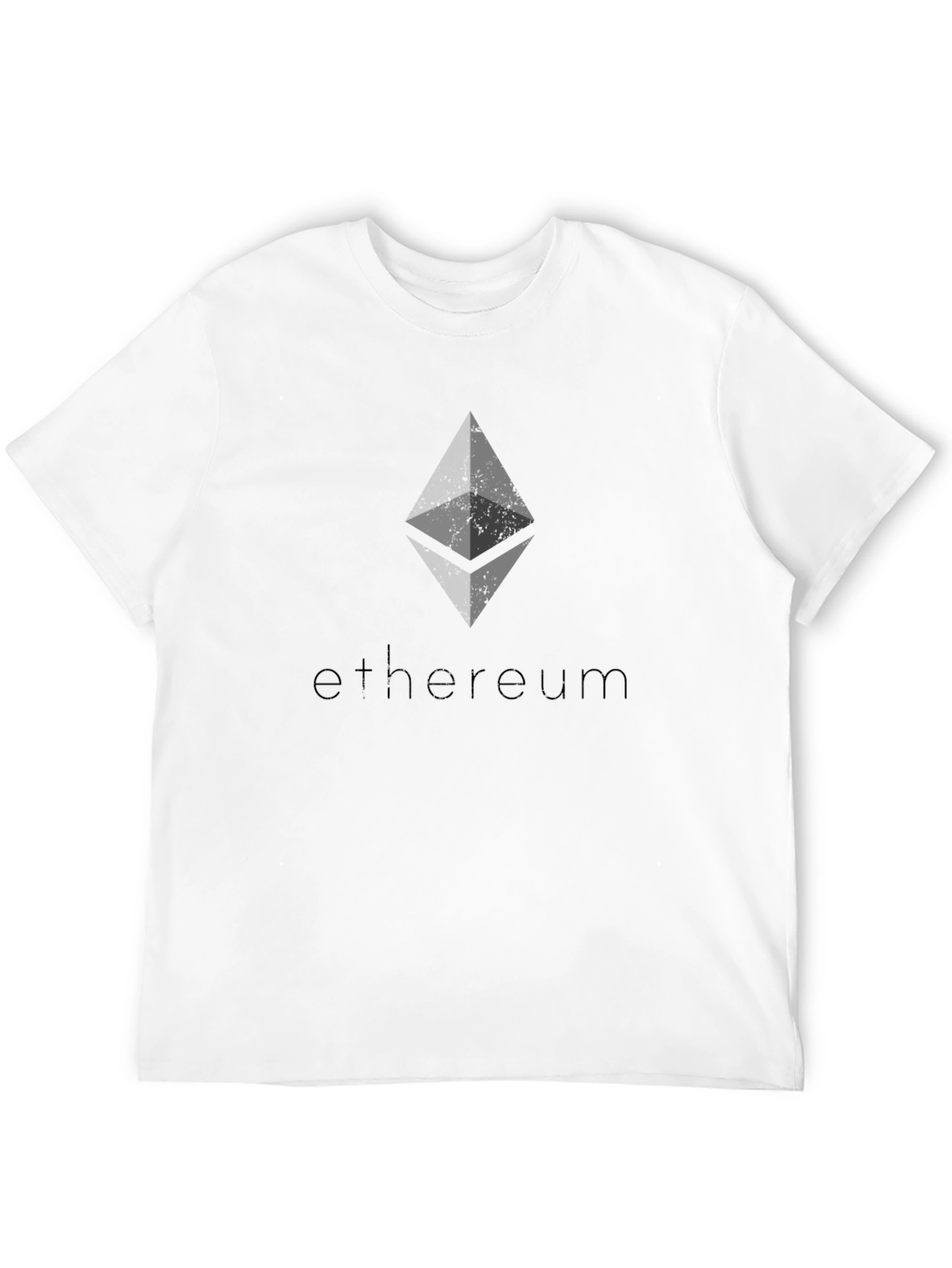 Ethereum Logo Black T-Shirt Crypto Fashion