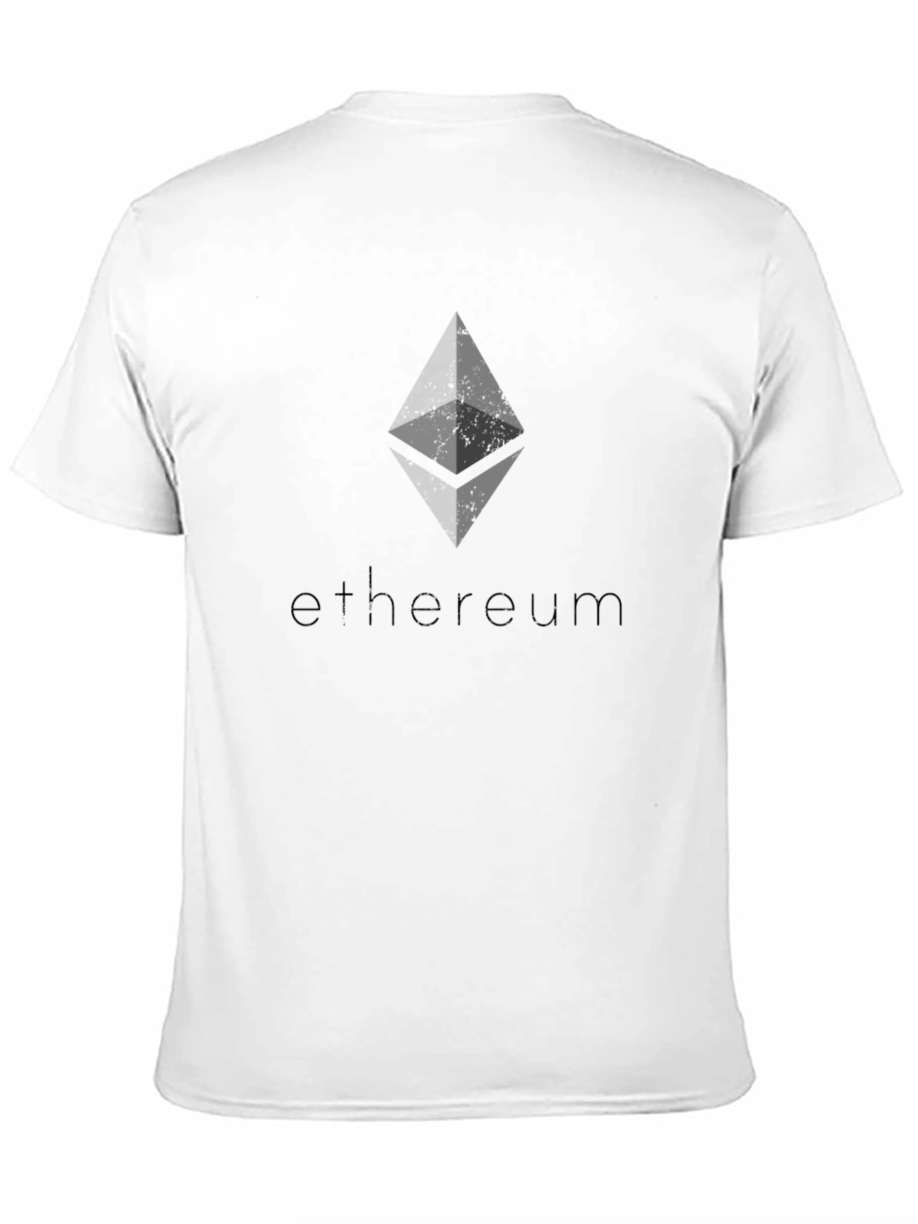 Ethereum Logo Black T-Shirt Crypto Fashion