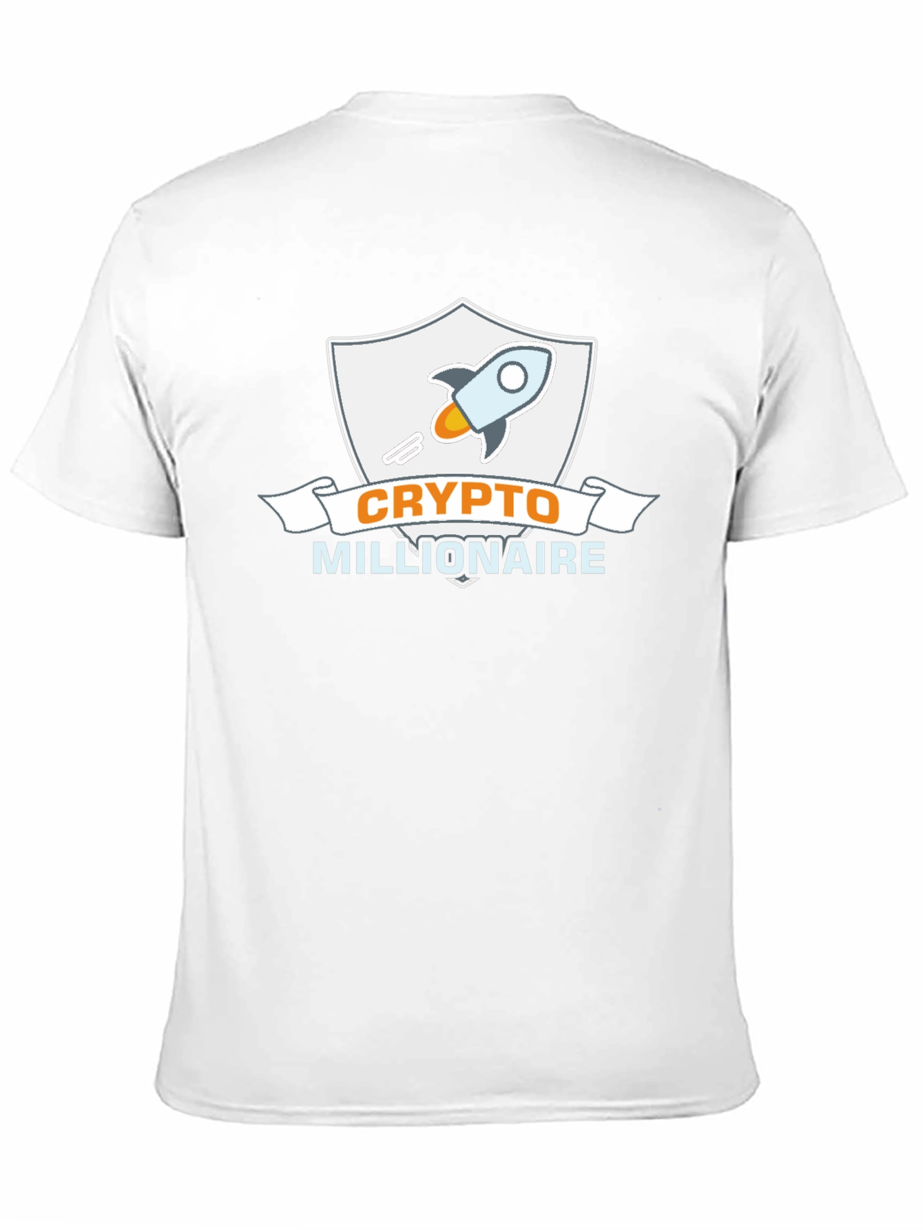Crypto Millionaire Black Graphic Tee